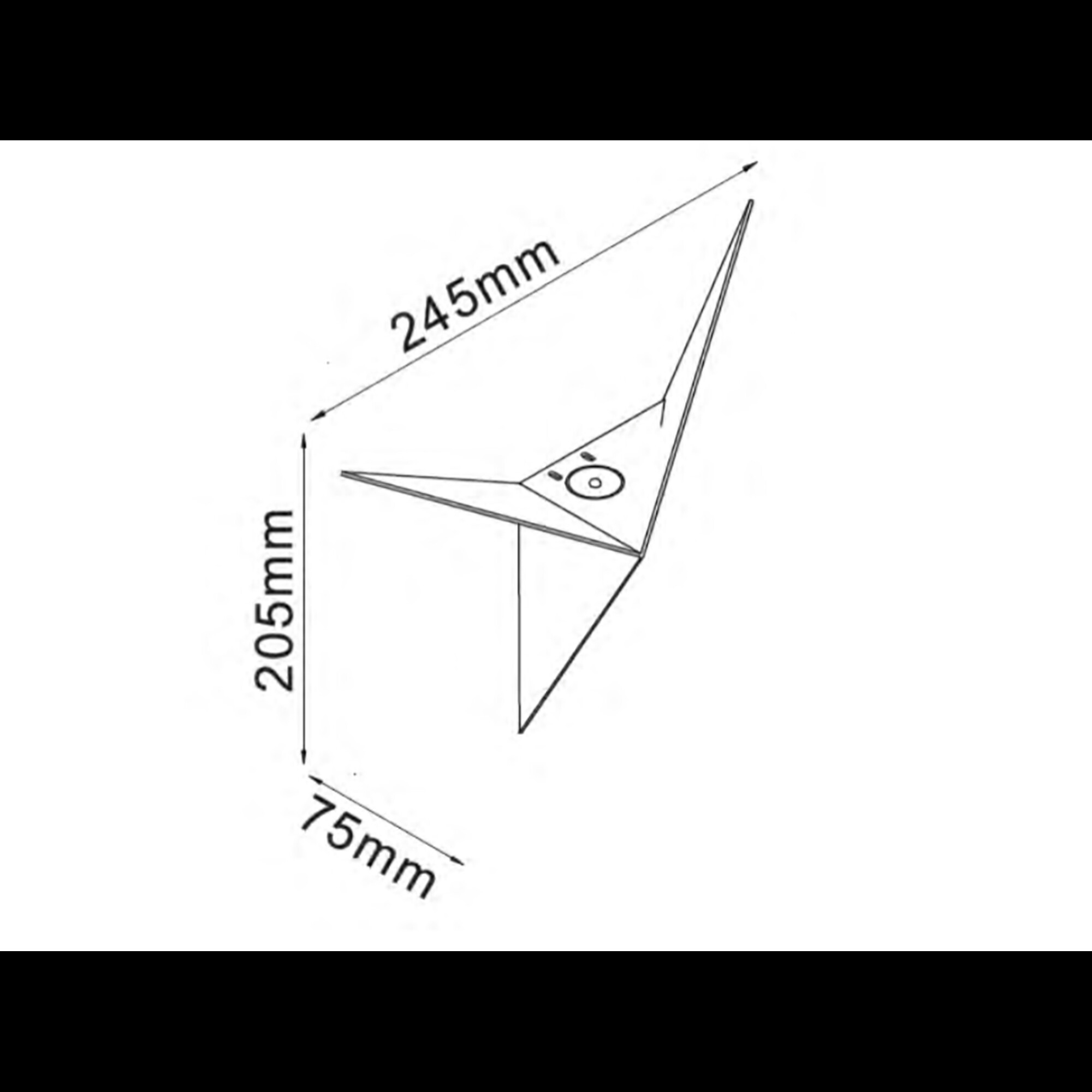 Светильник настенный TRIK , белый, 3Вт, 4500K, IP20, GW-9103-3-WH-NW SWG