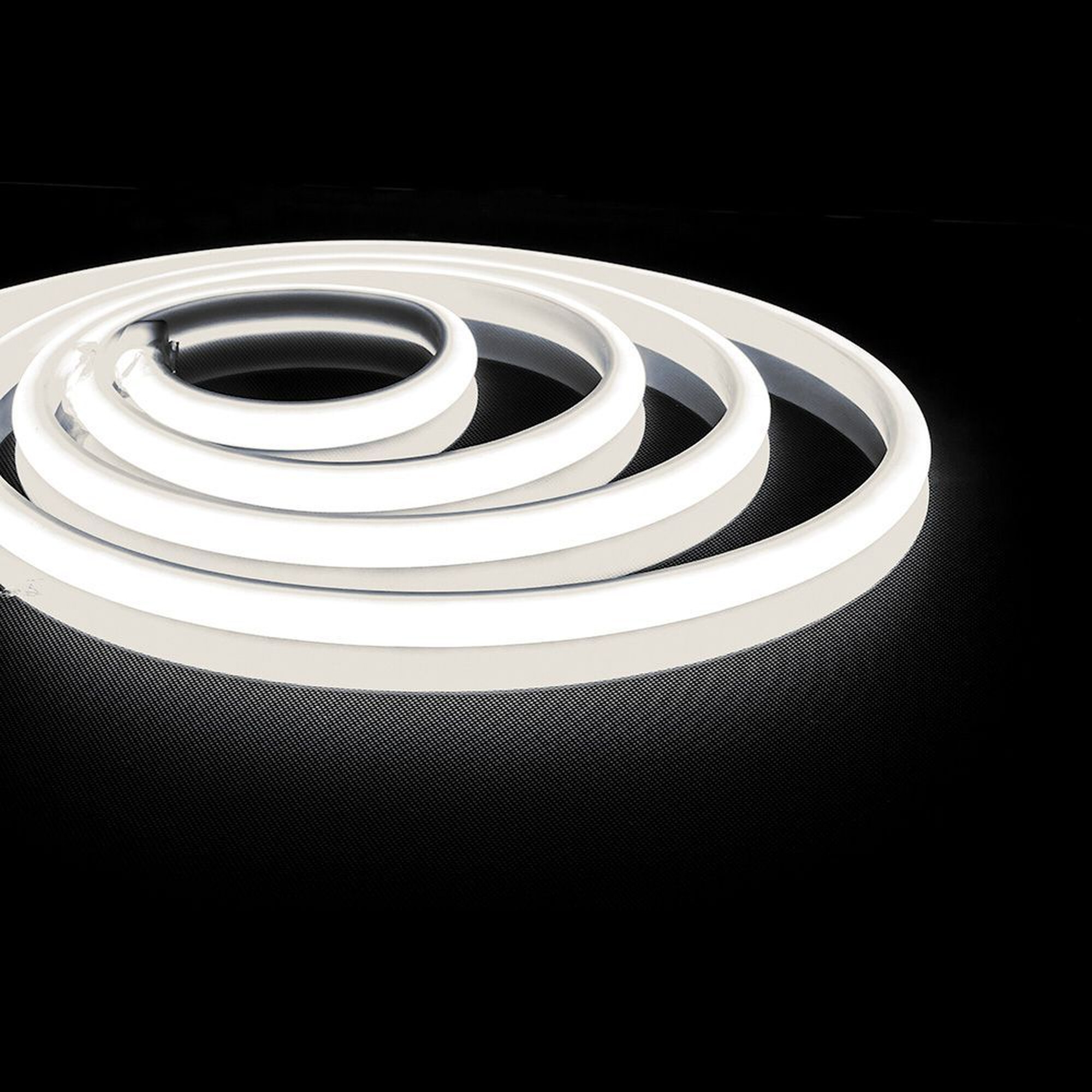 Лента светодиодная неоновая 180SMD(2835)/m 14,4W/m 12V 5m IP68 6500К, LS651 Feron