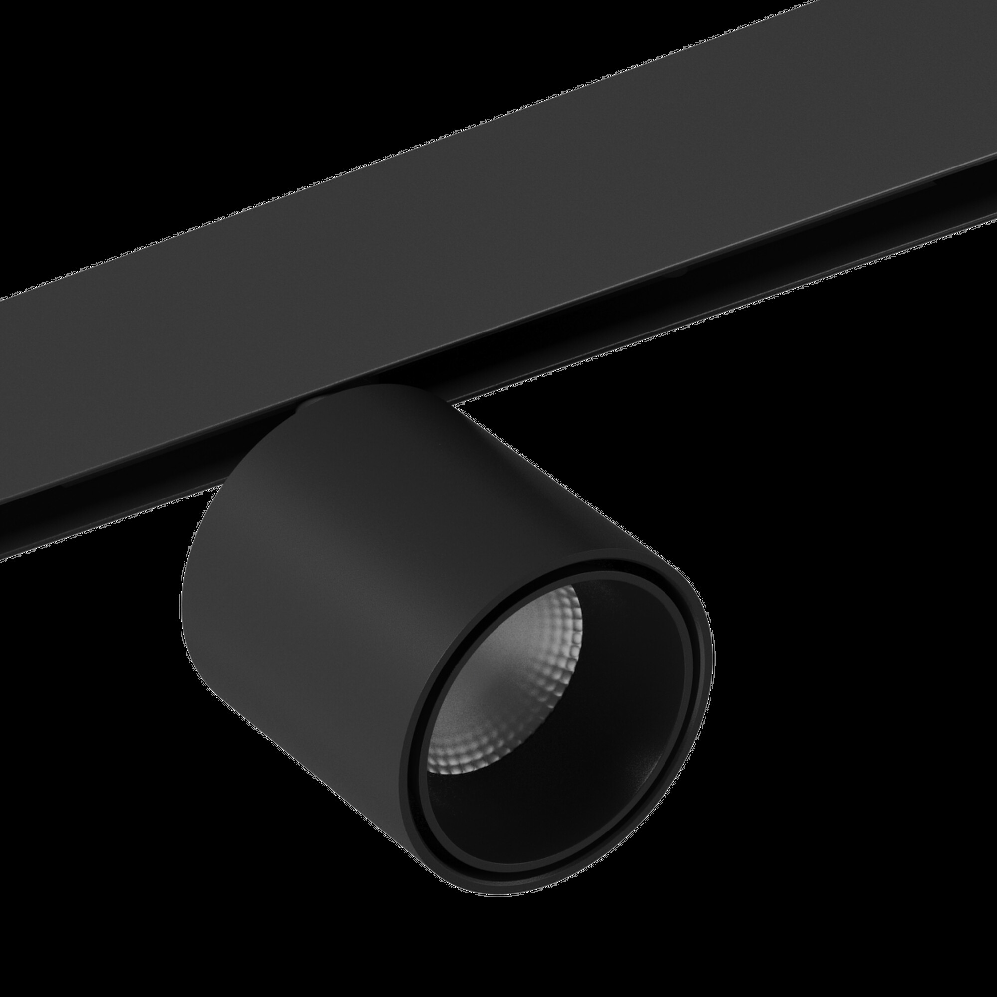 Магнитный светильник-спот серии SY mini, 48В, 8,2W Черный 3000 SY-mini-521911-8.2-48-BL-WW SWG