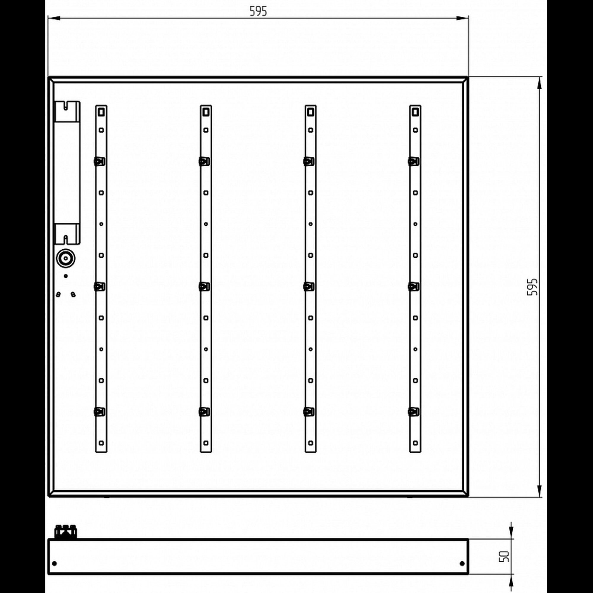 Светильник светодиодный ССВ 37-4000-А40 (универсал) 37 Вт, 4034 Лм, 3,5 кг) Ферекс
