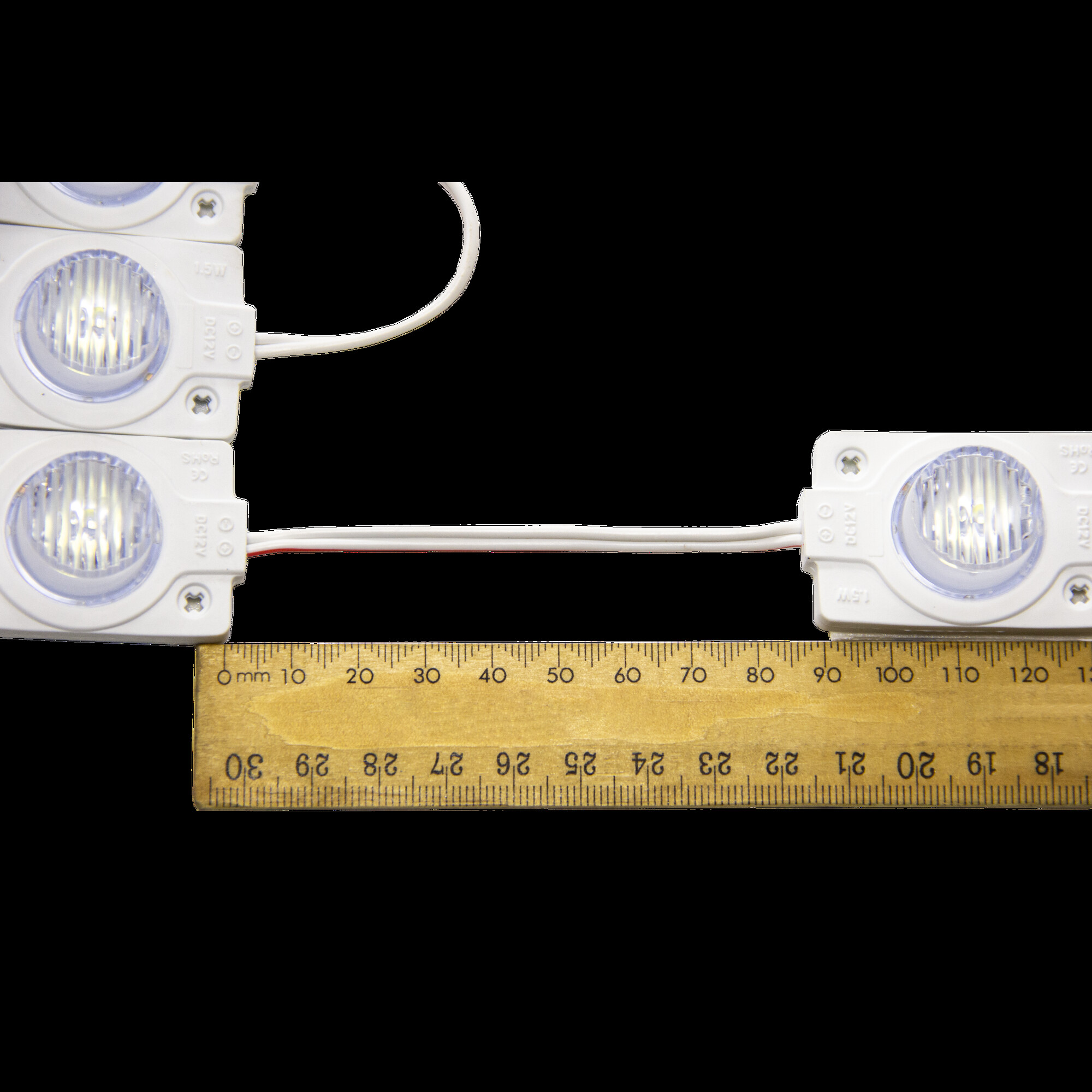 Модуль светодиодный 1 SMD 3030 1,5Вт 120Лм 6000К-6500К (с линзой) -1шт. SignImpress