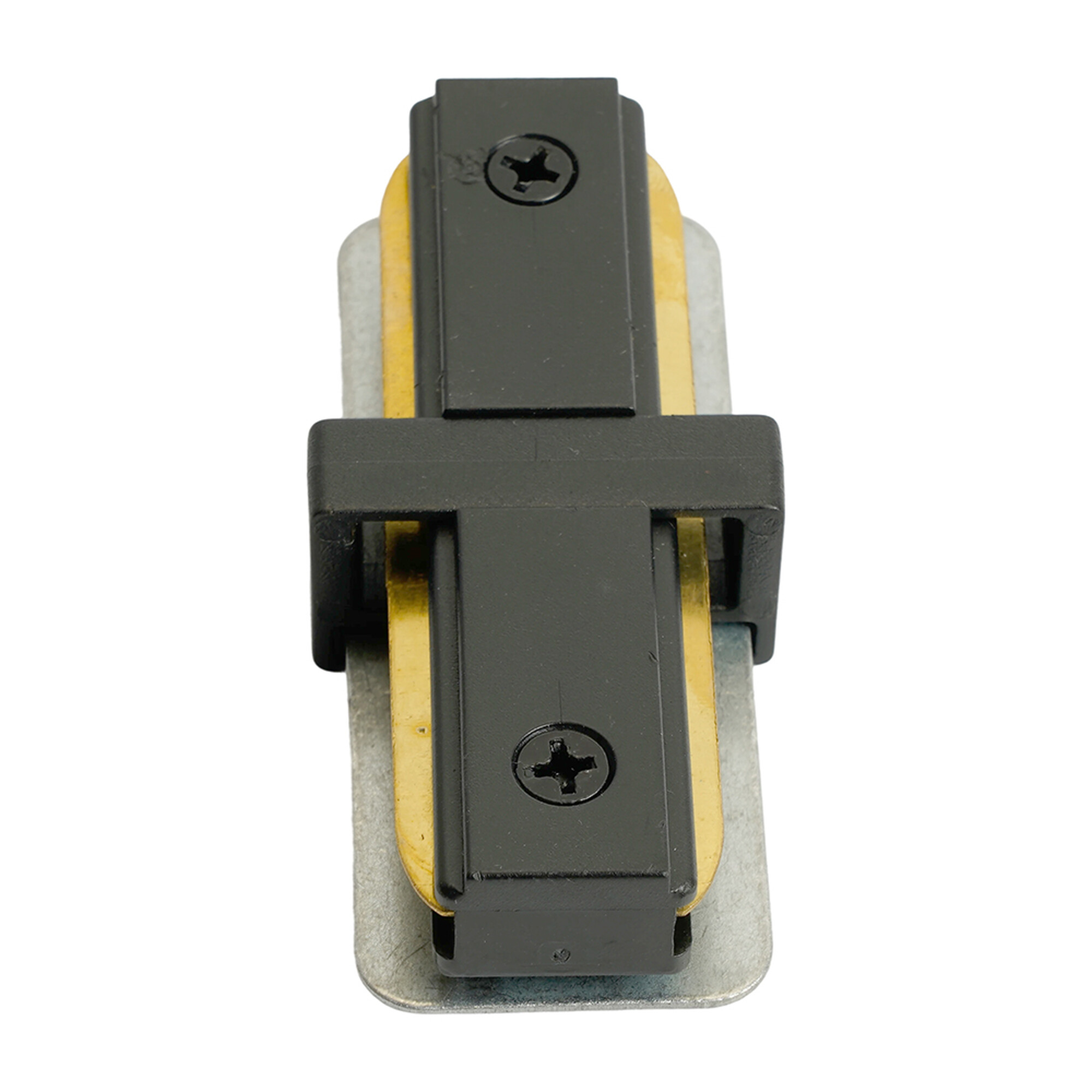 Коннектор прямой для шинопровода, чёрный, LD1020 для CAB1007 Feron