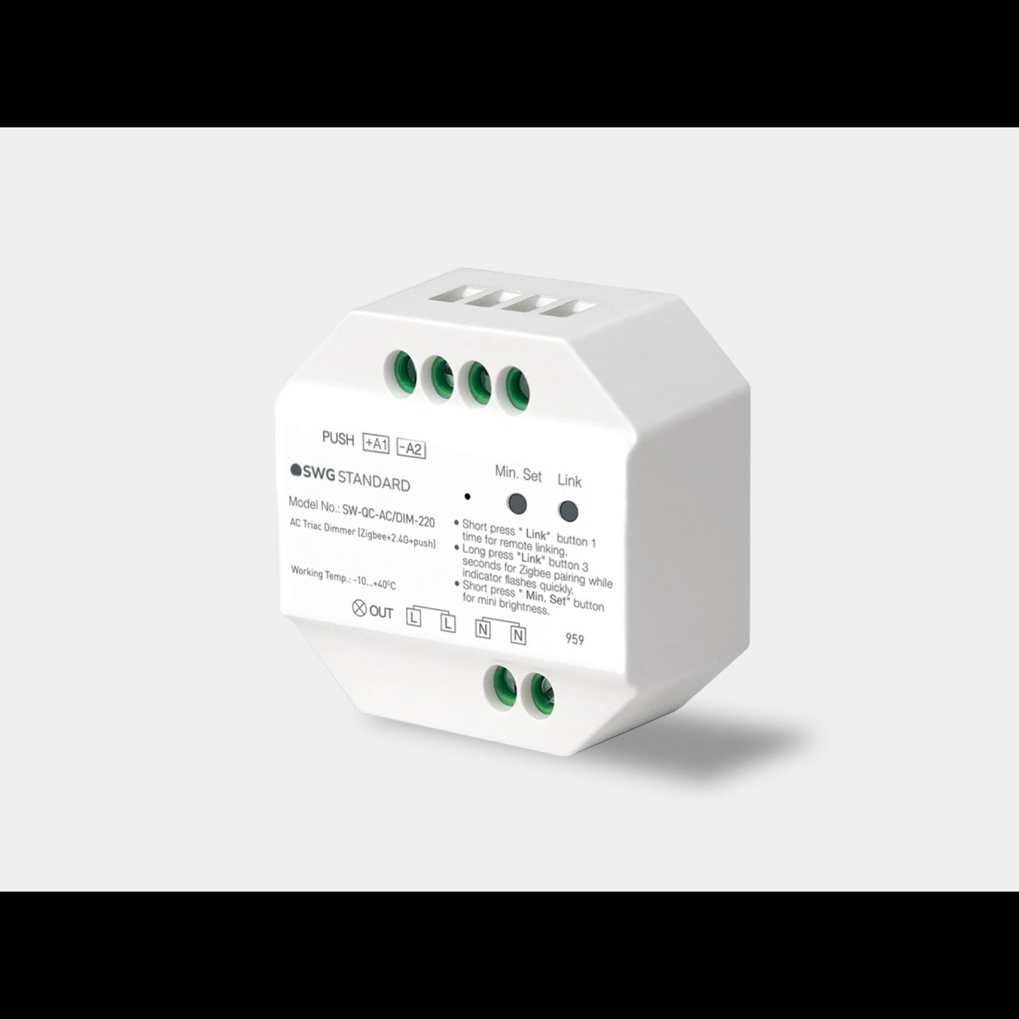 Диммер AC TRIAC SW-QC-АС/DIM-220 Quick Control SWG