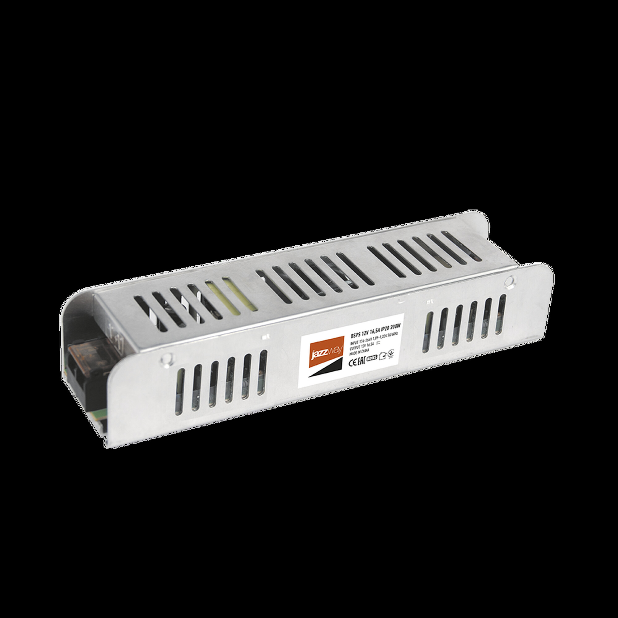 Блок питания BSPS 12V16,50A=200W IP20 1г.гар. Jazzway