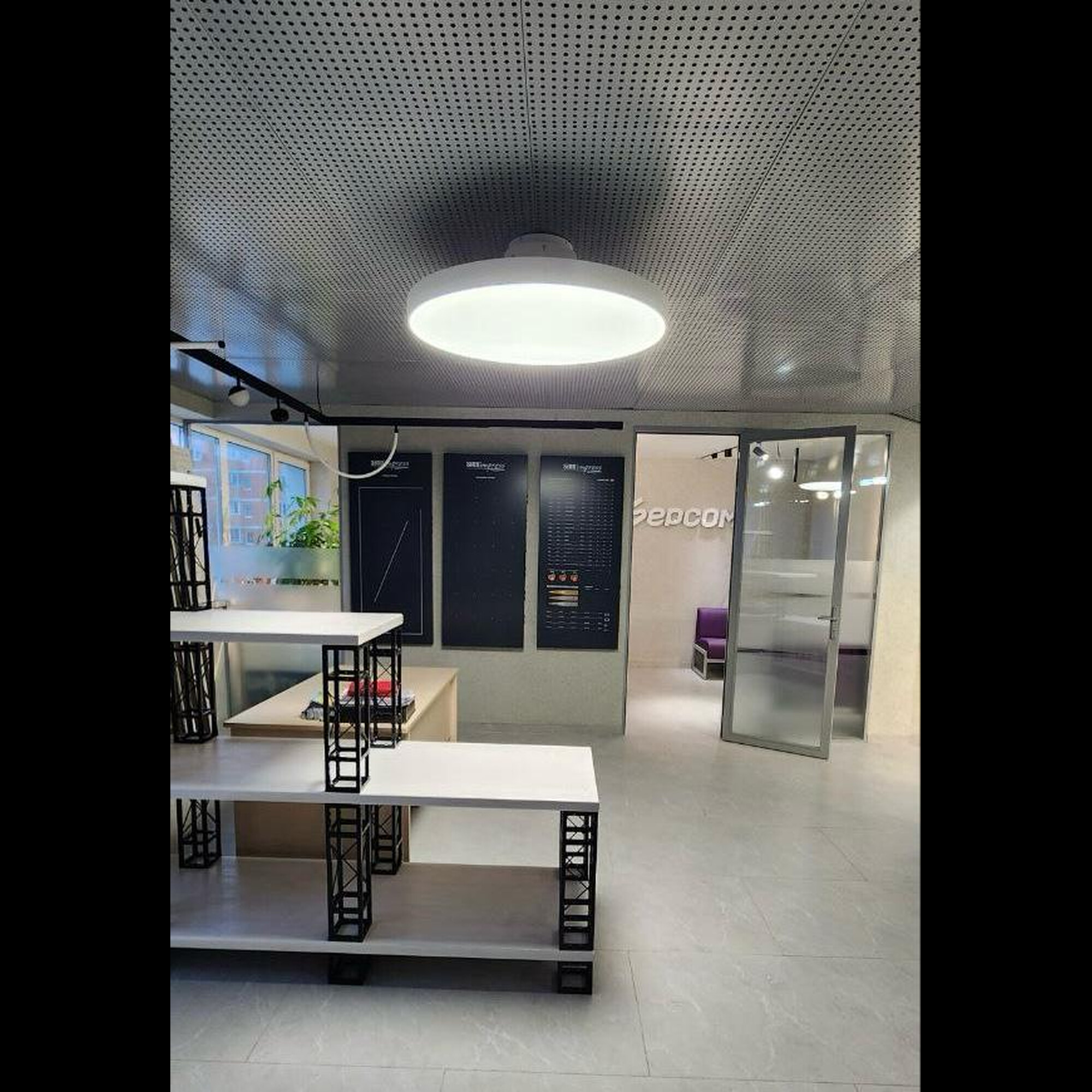 Светильник подвесной DWR, d900, 4000K, 72 Вт, цвет корпуса белый (чаша в комплекте) SWG 