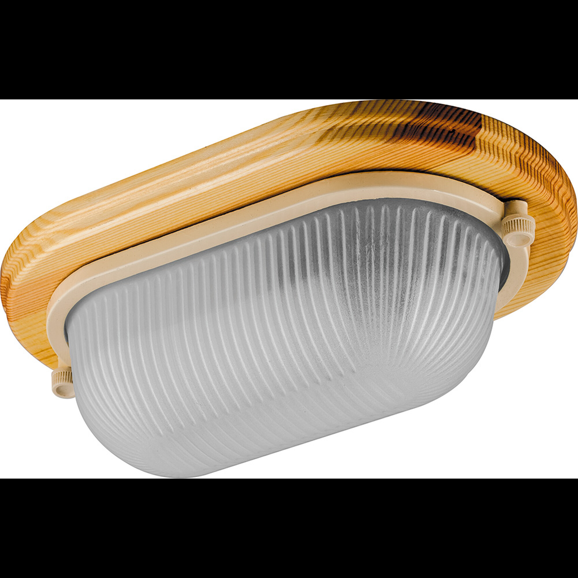 Светильник светодиодный НБО 04-60-011 220V 60Вт  Е27 IP54 дерево, клен, овал Feron