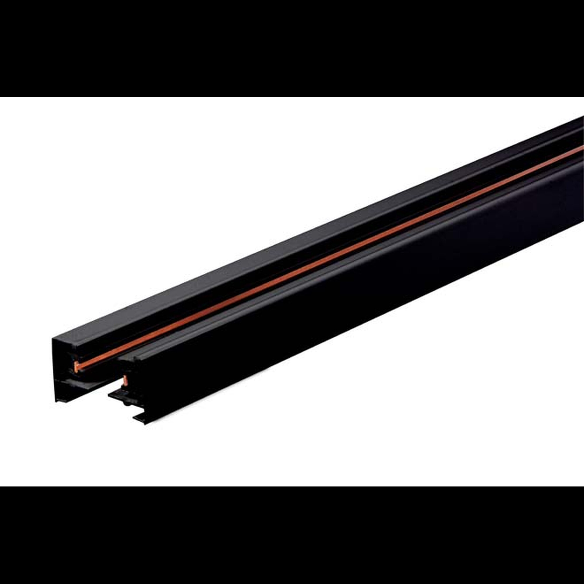 Шинопровод чёрный 3м (без торцевых элементов) PTR 3M-BL Jazzway