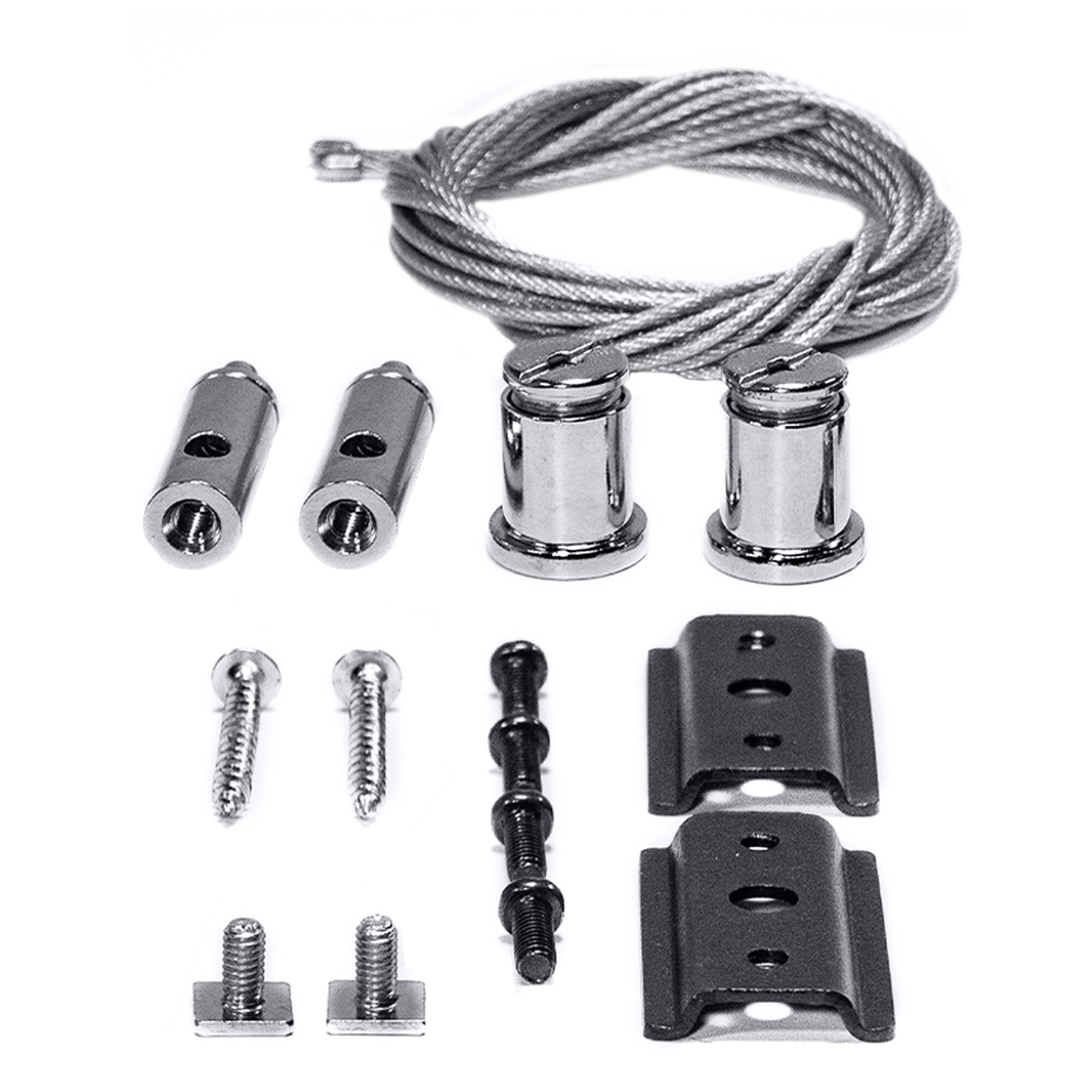 Тросовый подвес для шинопровода Чёрный 1,5м 1комп.SignImpress