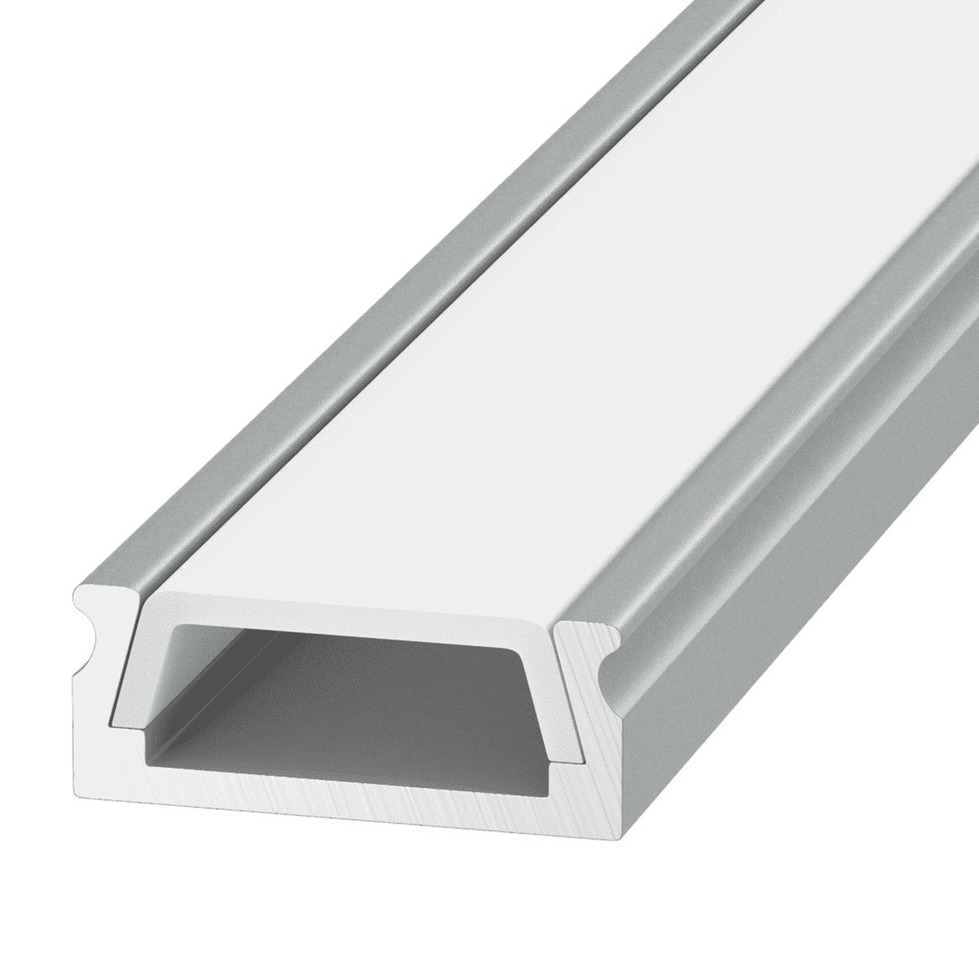 Профиль накладной алюминиевый SF-1506 (2м) (комплект) черный SWG