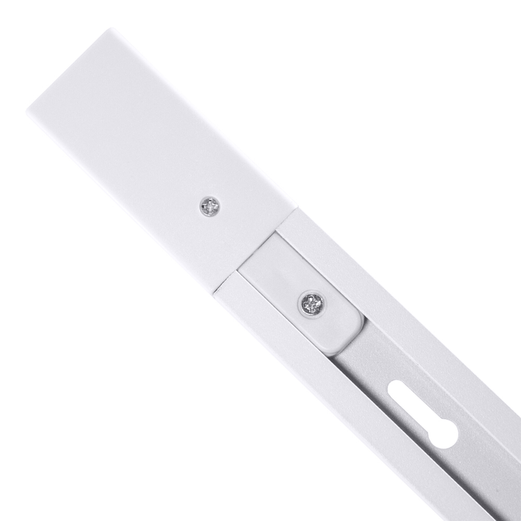 Шинопровод однофазный накладной Standard 220В для трековых светильников Белый 2м SignImpress