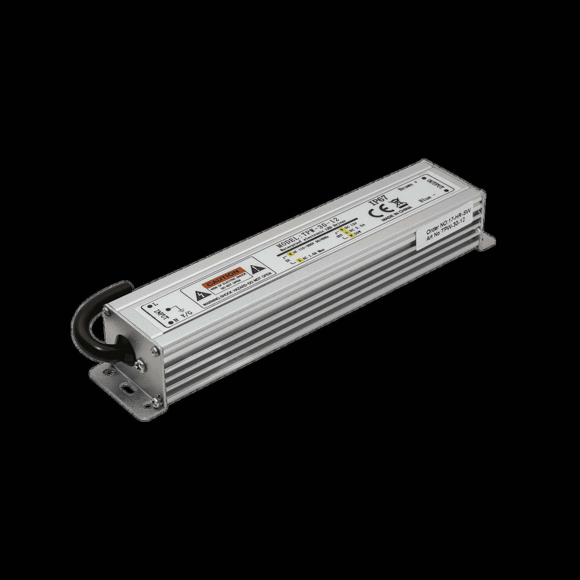 Блок питания MINI Al TPW, 30 W Влагозащитный, 12 V SWG