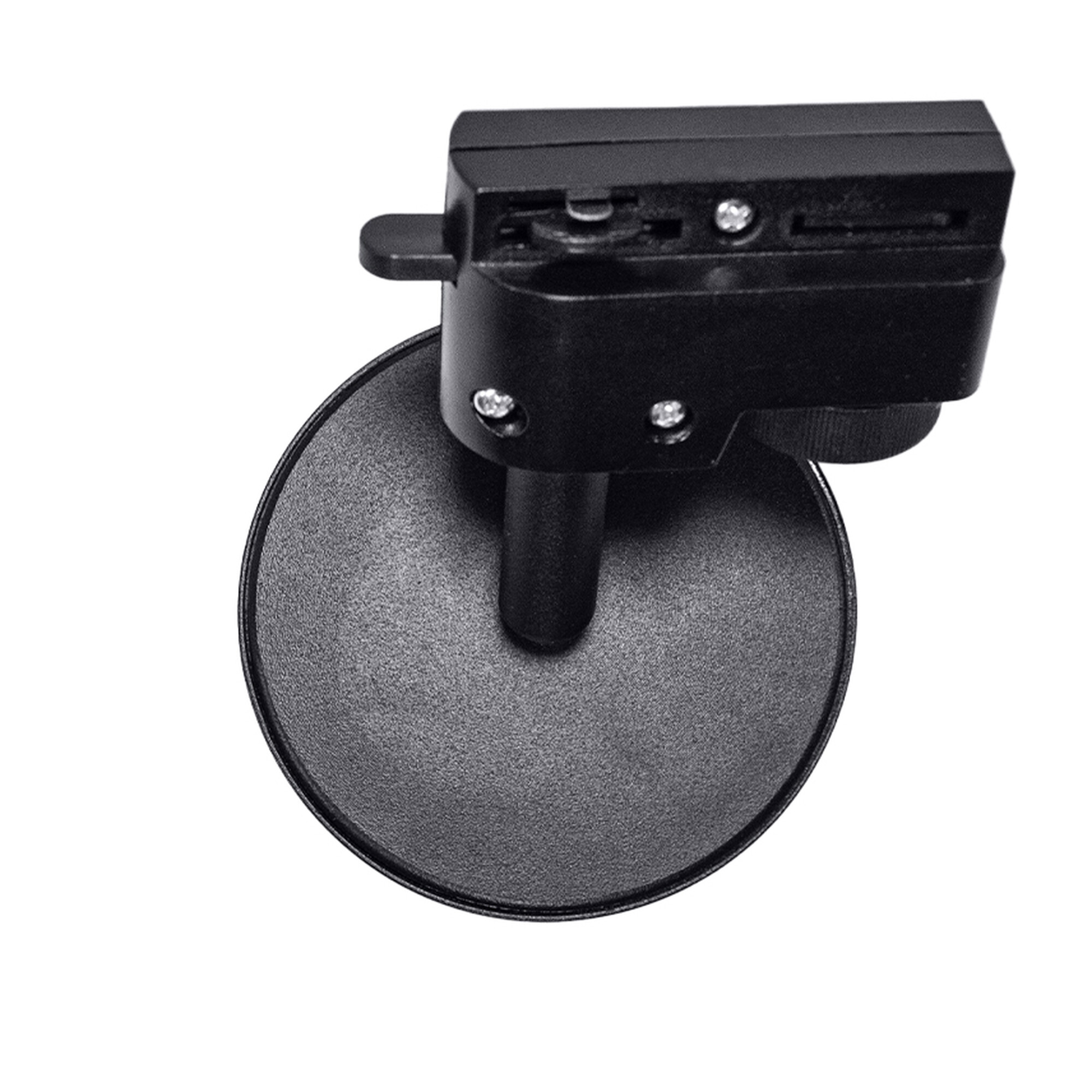 Светильник трековый однофазный наклонный под лампу GX53 с акрилом 020102 Чёрный SignImpress