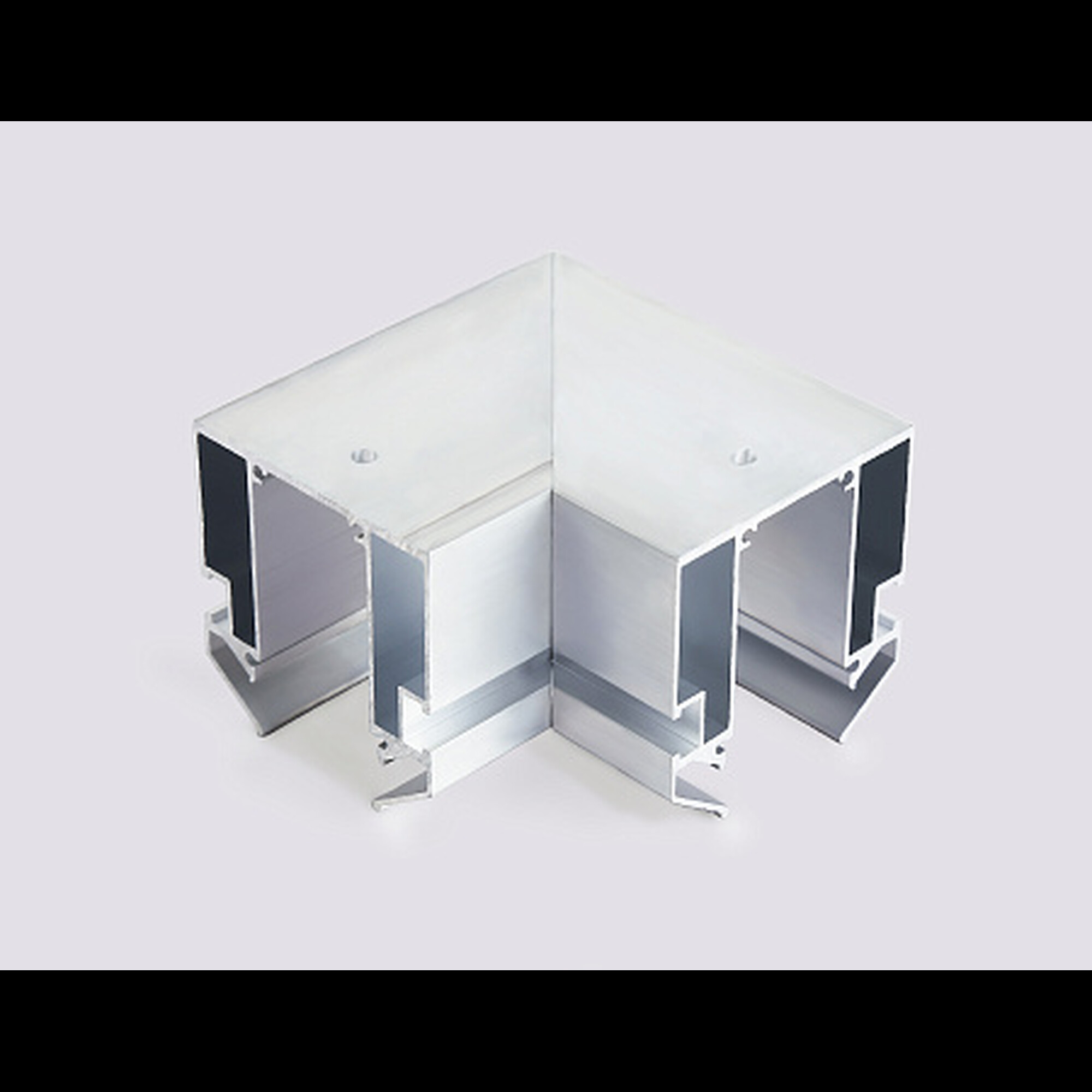 Коннектор угловой для корпуса Magnetic в натяжной потолок Ambrella light