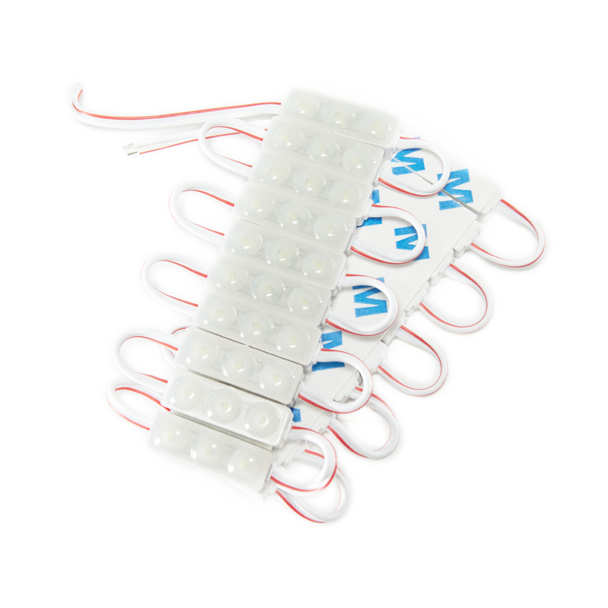 Модуль светодиодный mini 3 SMD 2835 0,6Вт 50Лм 10000К (с линзой 170) SignImpress