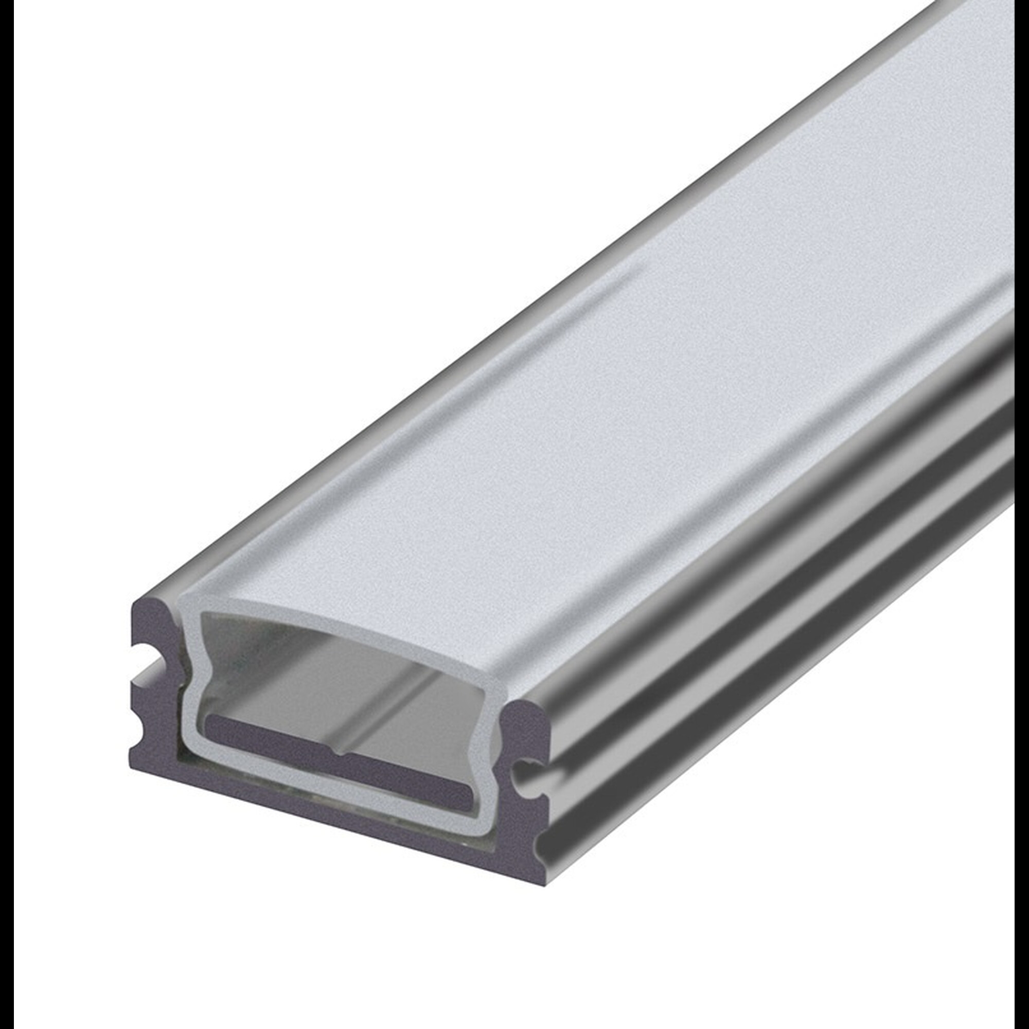 Профиль накладной влагозащищенный PAL 1808 (2м) (с мат. рассеиват) Jazzway