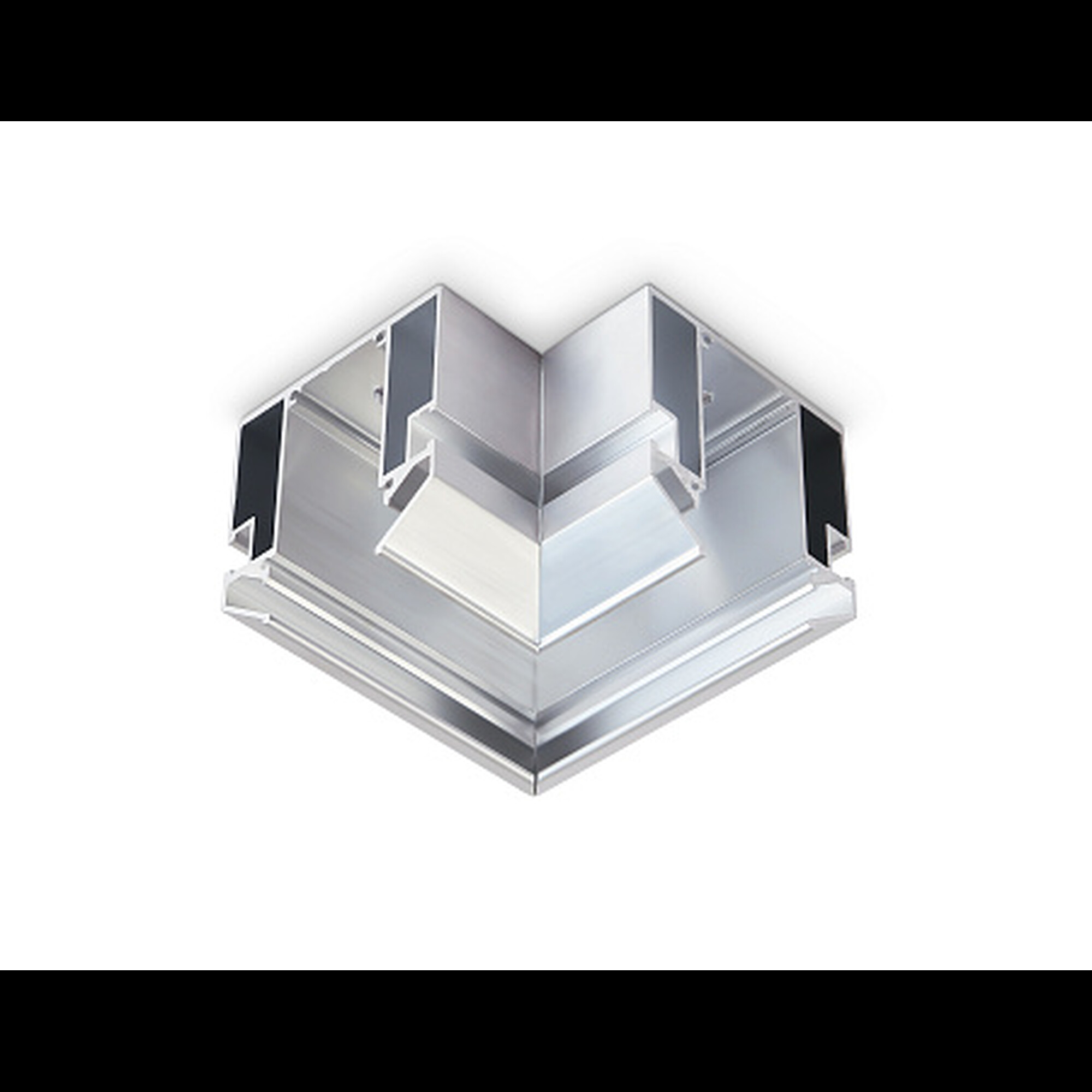 Коннектор угловой для корпуса Magnetic в натяжной потолок Ambrella light