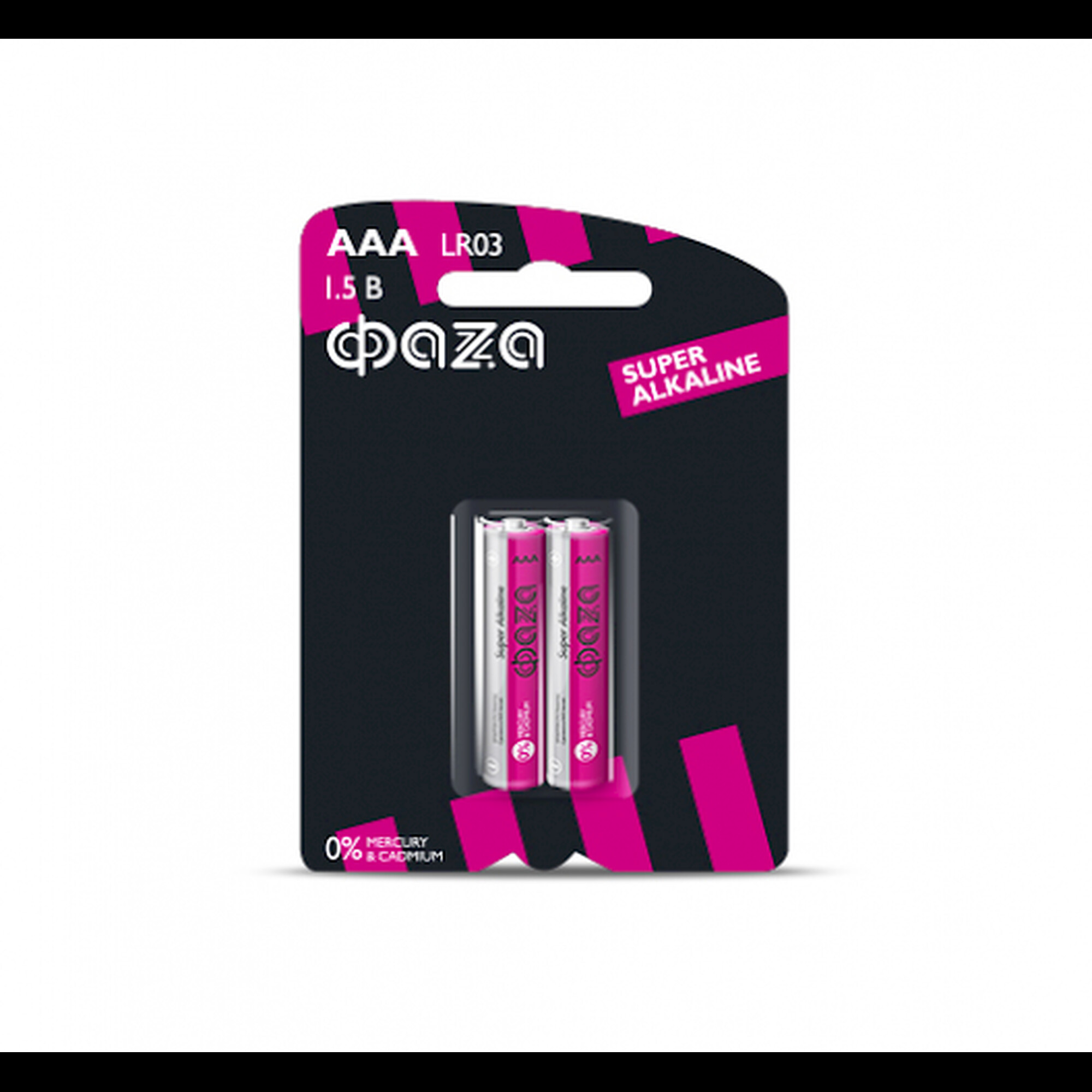 Батарейка щелочная LR03 ФАZА Super Alkaline BL-2 - 1шт.