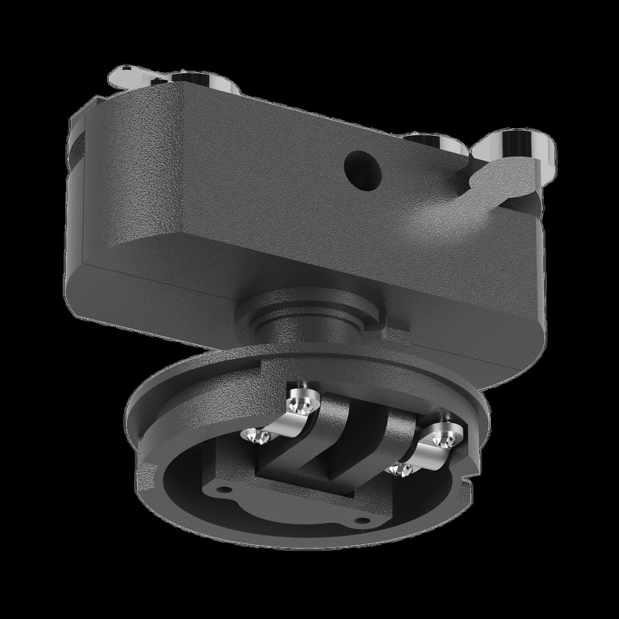 Крепление сменное М2 MINI VILLY, трековое однофазное, цвет черный SWG