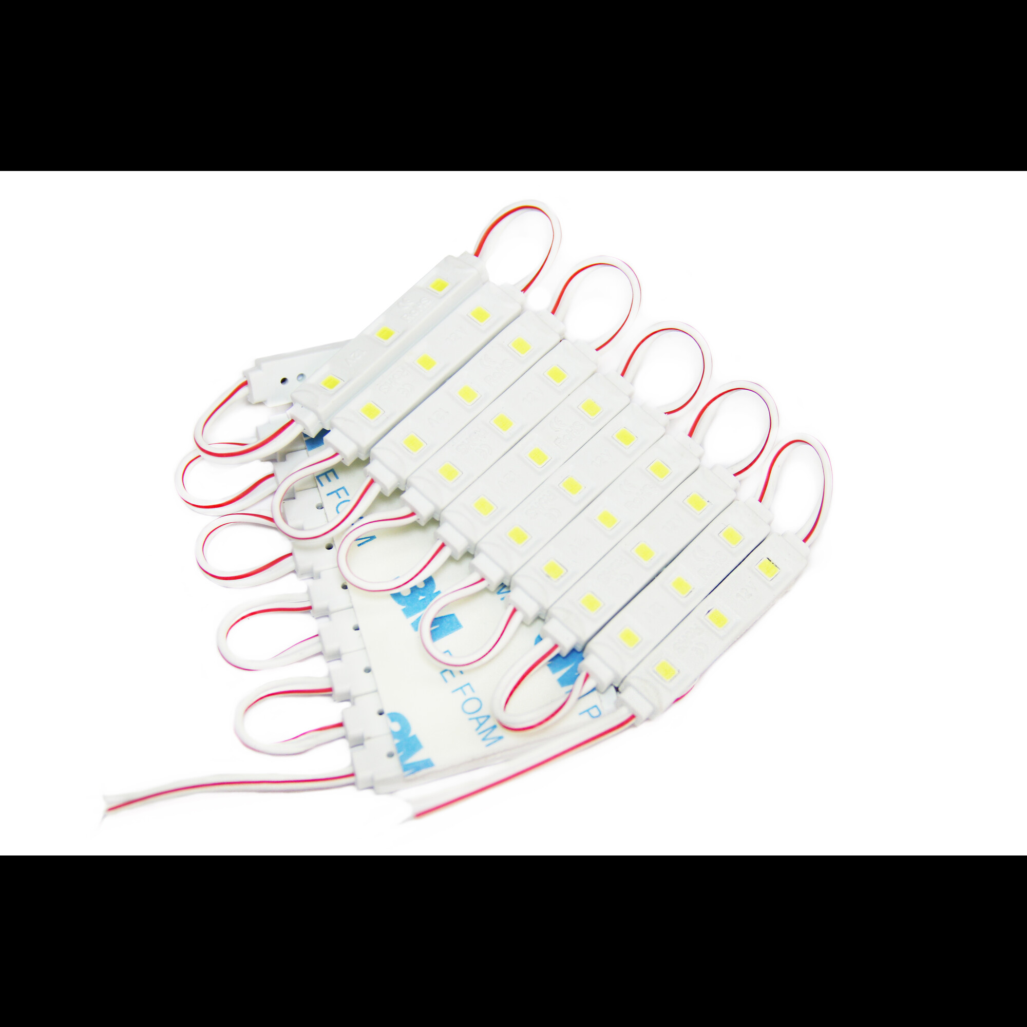 Модуль светодиодный mini 3 SMD 2835 0,4Вт 30Лм 6000К-6500К (без линзы 120) - 1шт.SignImpress