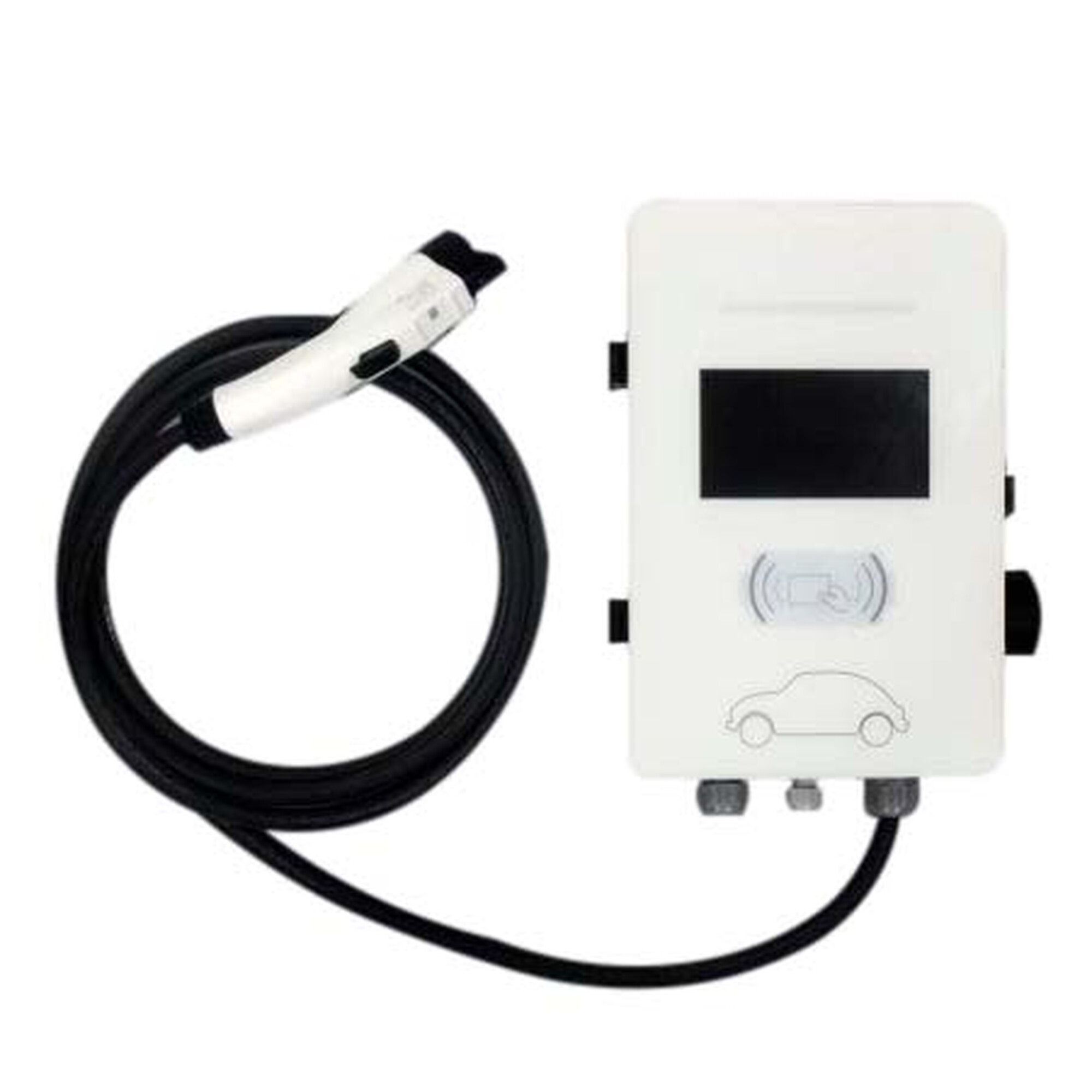 Зарядная станция, кабельная InterSmart T1 11,5кВт 4G+WiFi