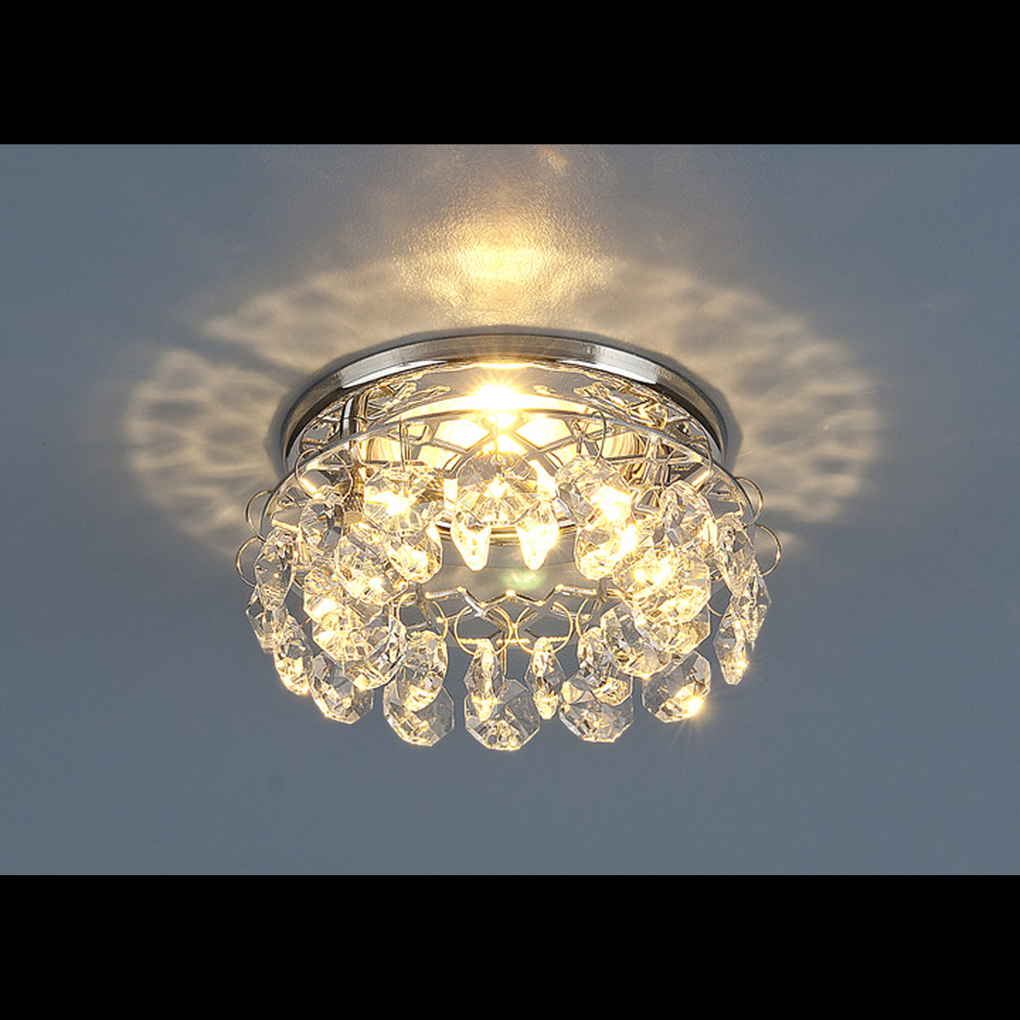 Светильник встраиваемый 7070 MR16 хром/прозрачный Elektrostandard (распродажа)