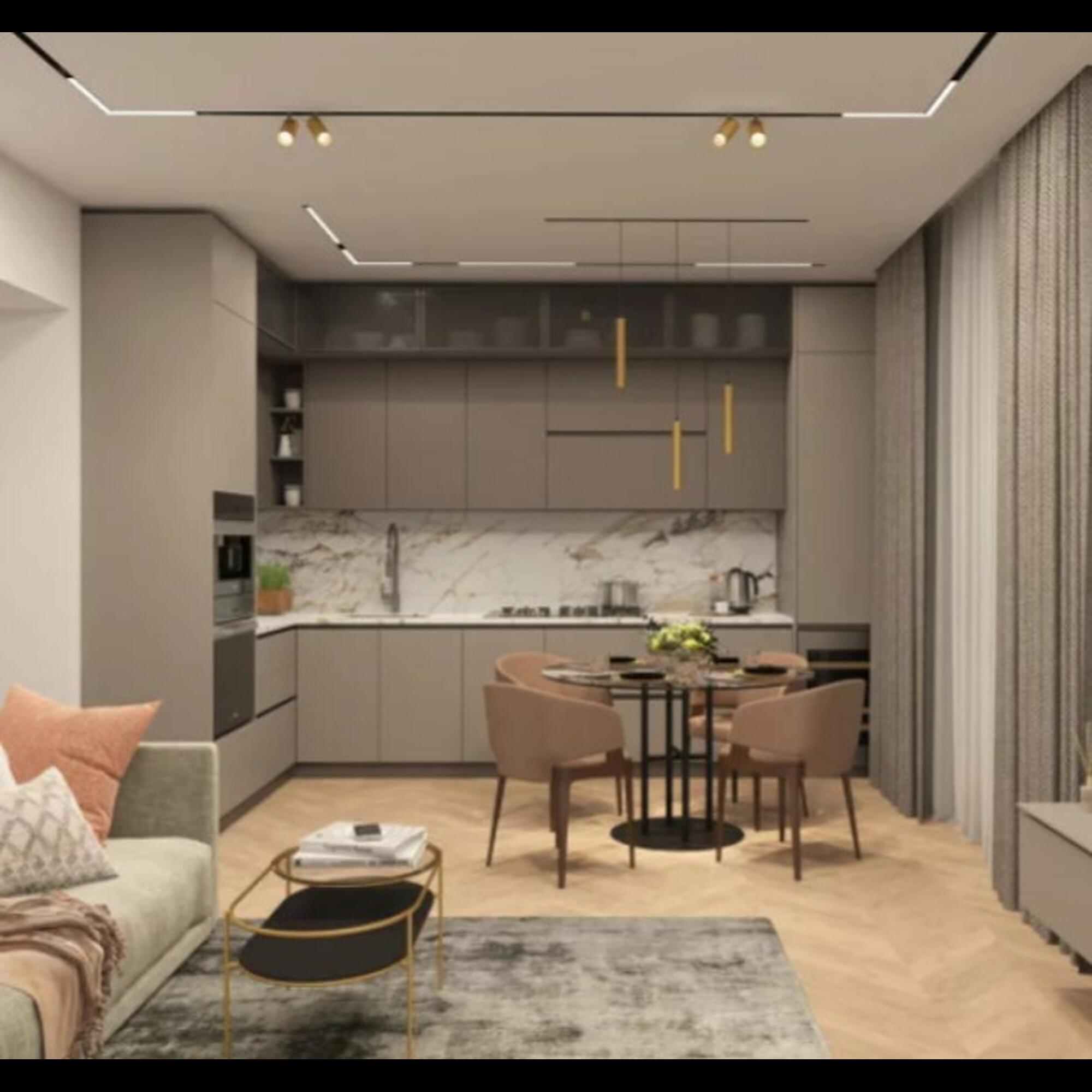 Трековый светильник DK8004-BK Denkirs