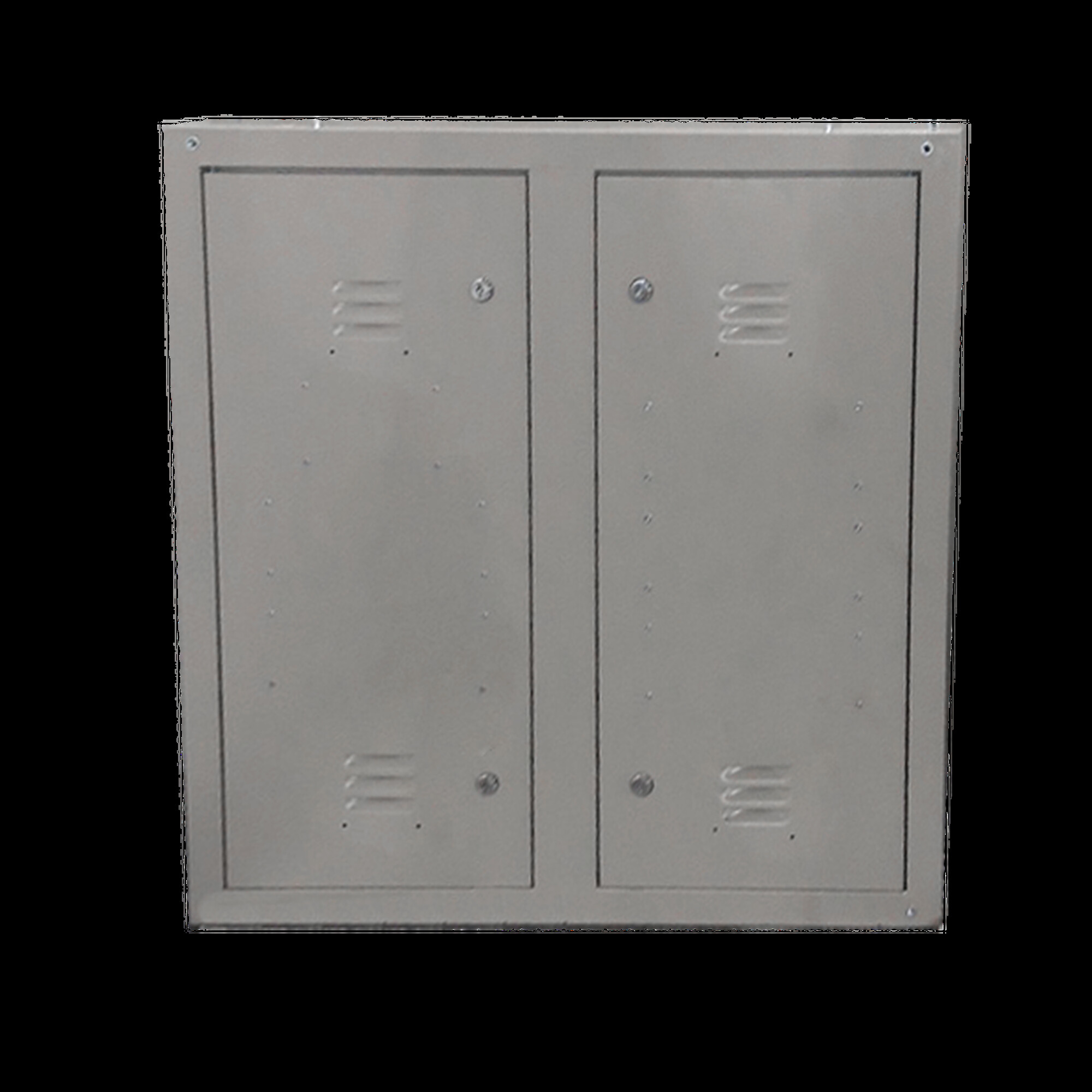 Кабинет металлический уличный тыловой (2 двери) 960*960