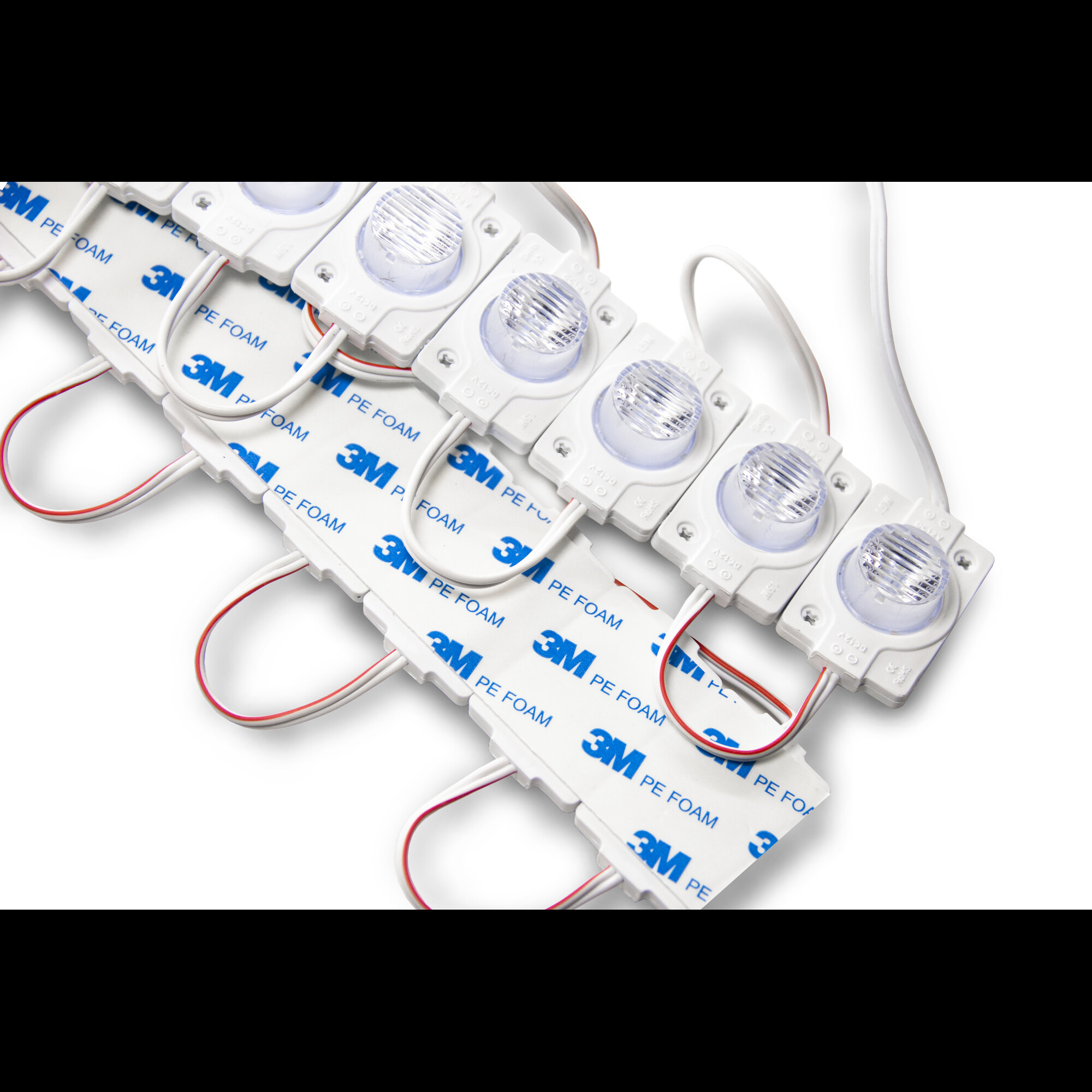 Модуль светодиодный 1 SMD 3030 1,5Вт 120Лм 6000К-6500К (с линзой) -1шт. SignImpress
