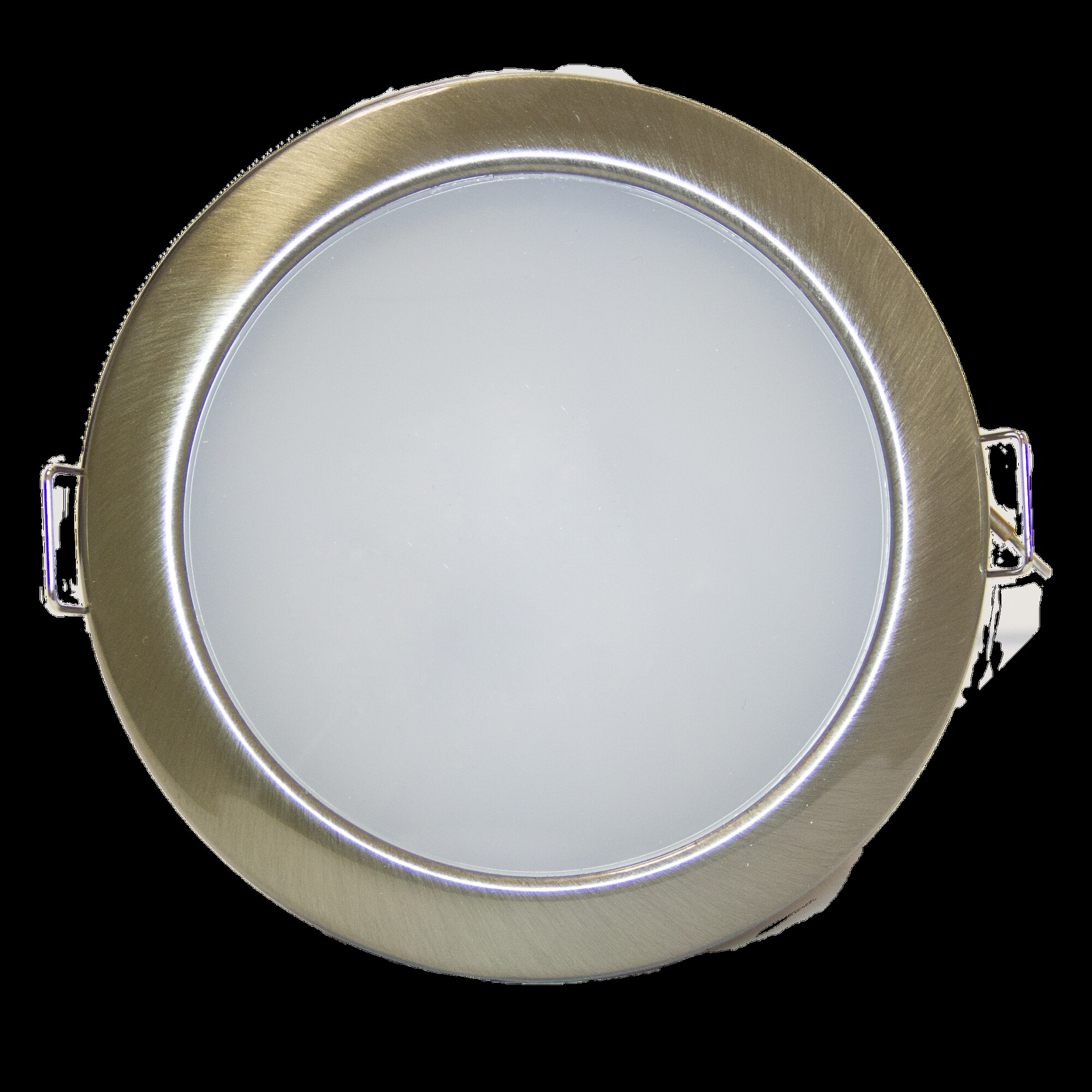 Светильник встраиваемый сатин/никель GX53 8W 3000-4000-6000К (распродажа)