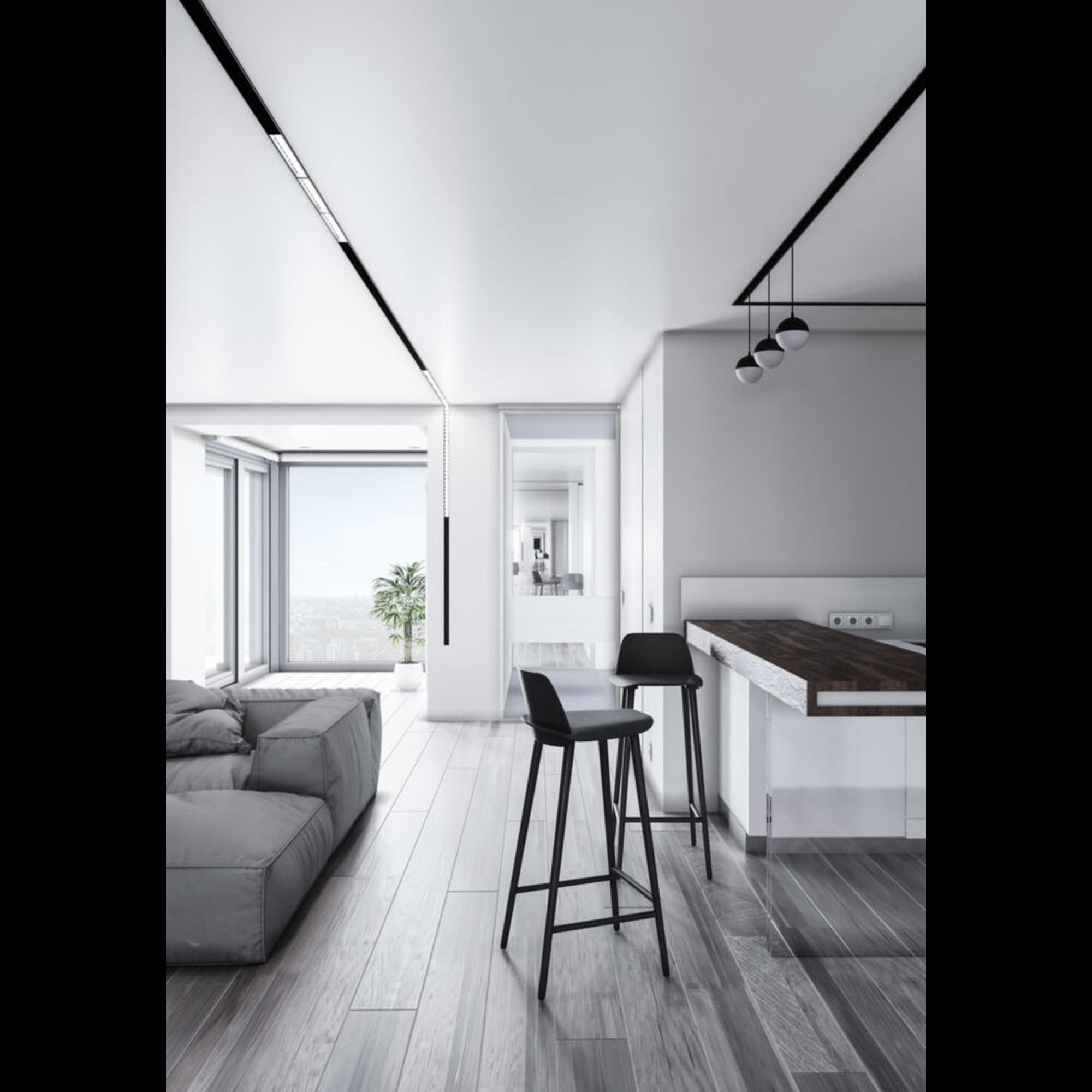 Шинопровод TRX004-211B Maytoni