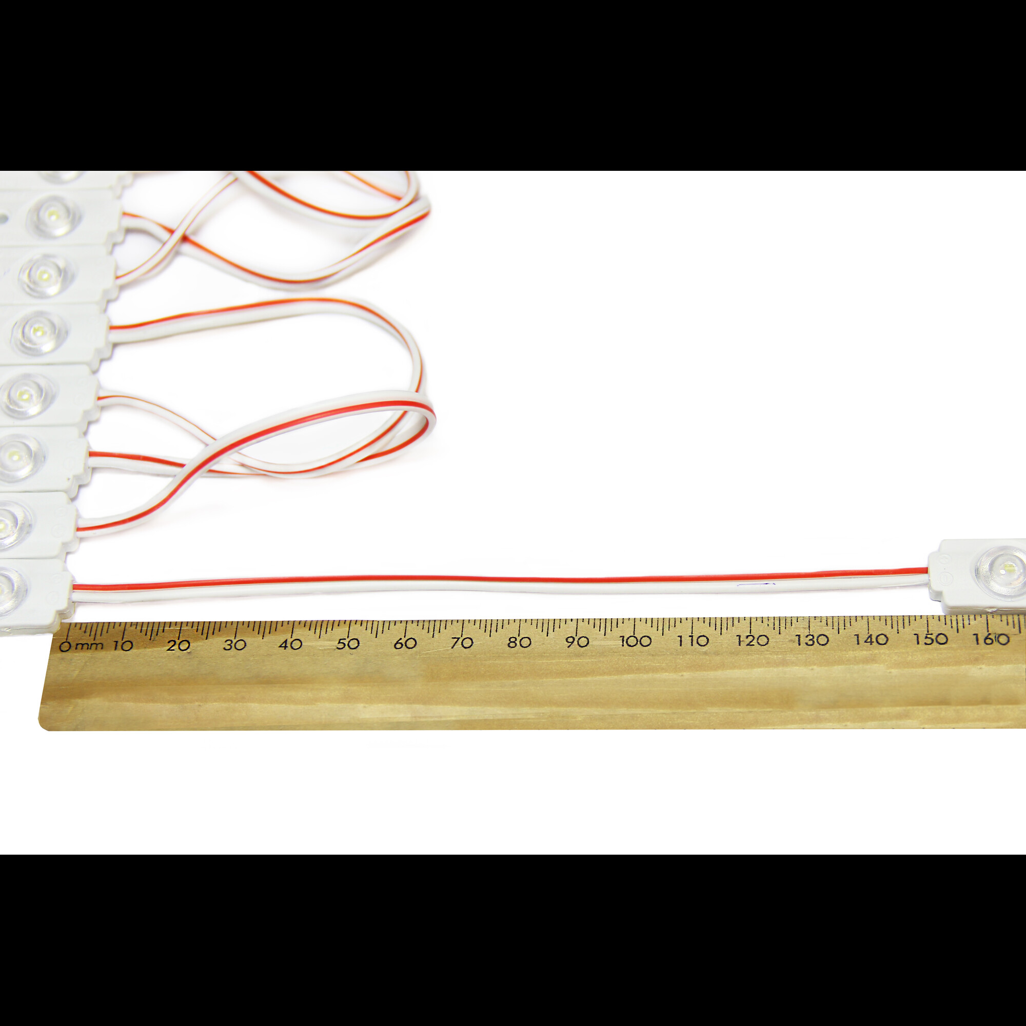 Модуль светодиодный 3 SMD 2835 1,2Вт 100Лм 6000К-6500К (с линзой 160) -1шт. SignImpress