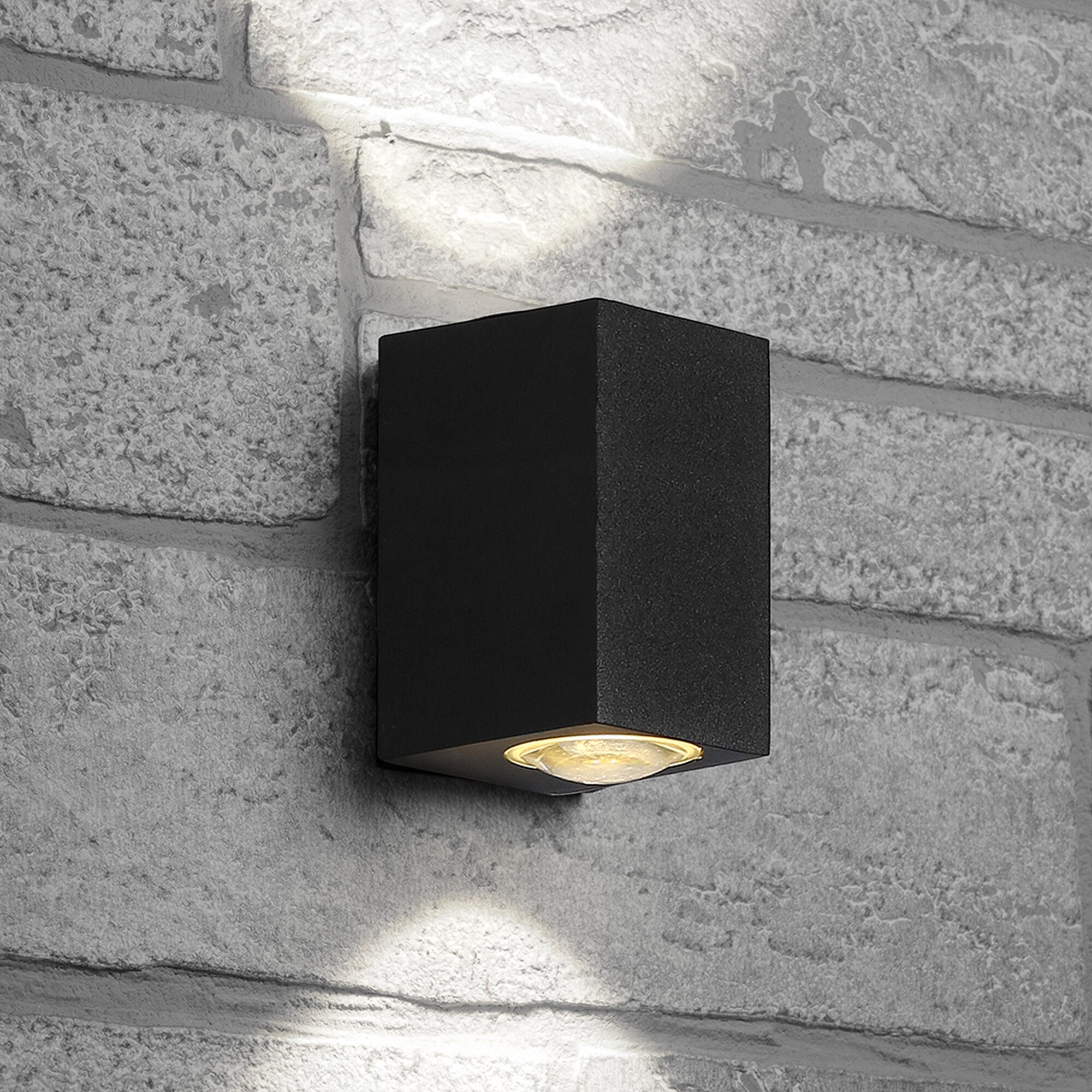 Светильник уличный светодиодный DH055, 2*5W, 800Lm, 4000K, черный Feron