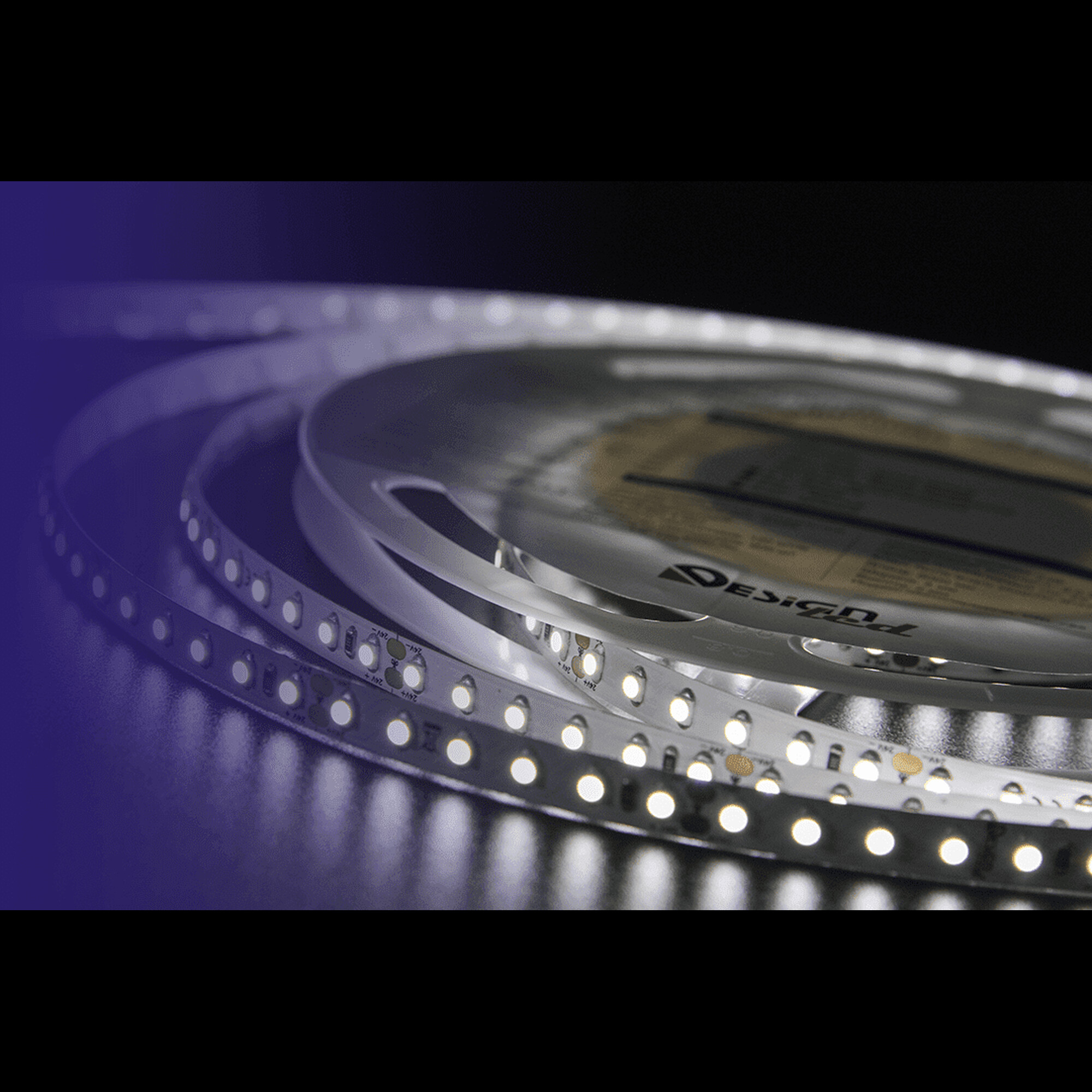 Лента светодиодная LUX3528 120LED/м 9,6Вт/м 24В IP33 Цвет:Нейтральный белый (4000K) (1метр) SWG