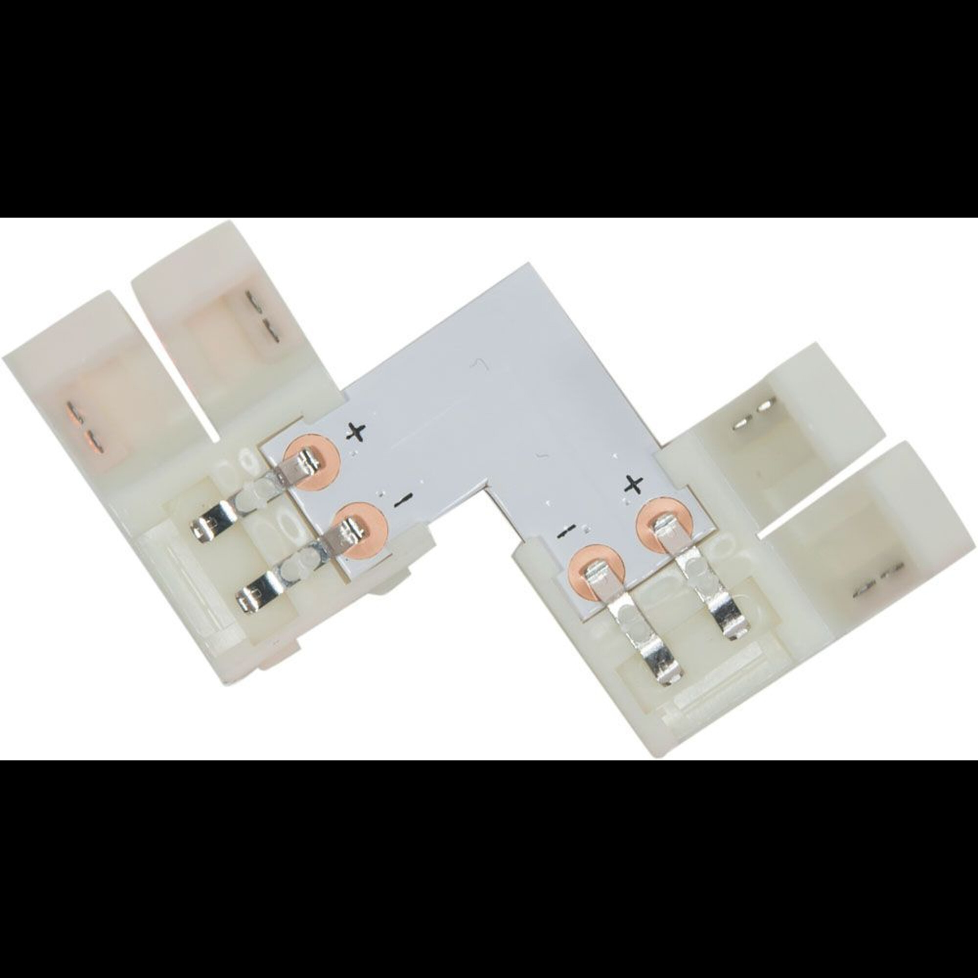 Комплект L коннекторов с соединителем для светодиодной ленты (10мм), LD185 FERON