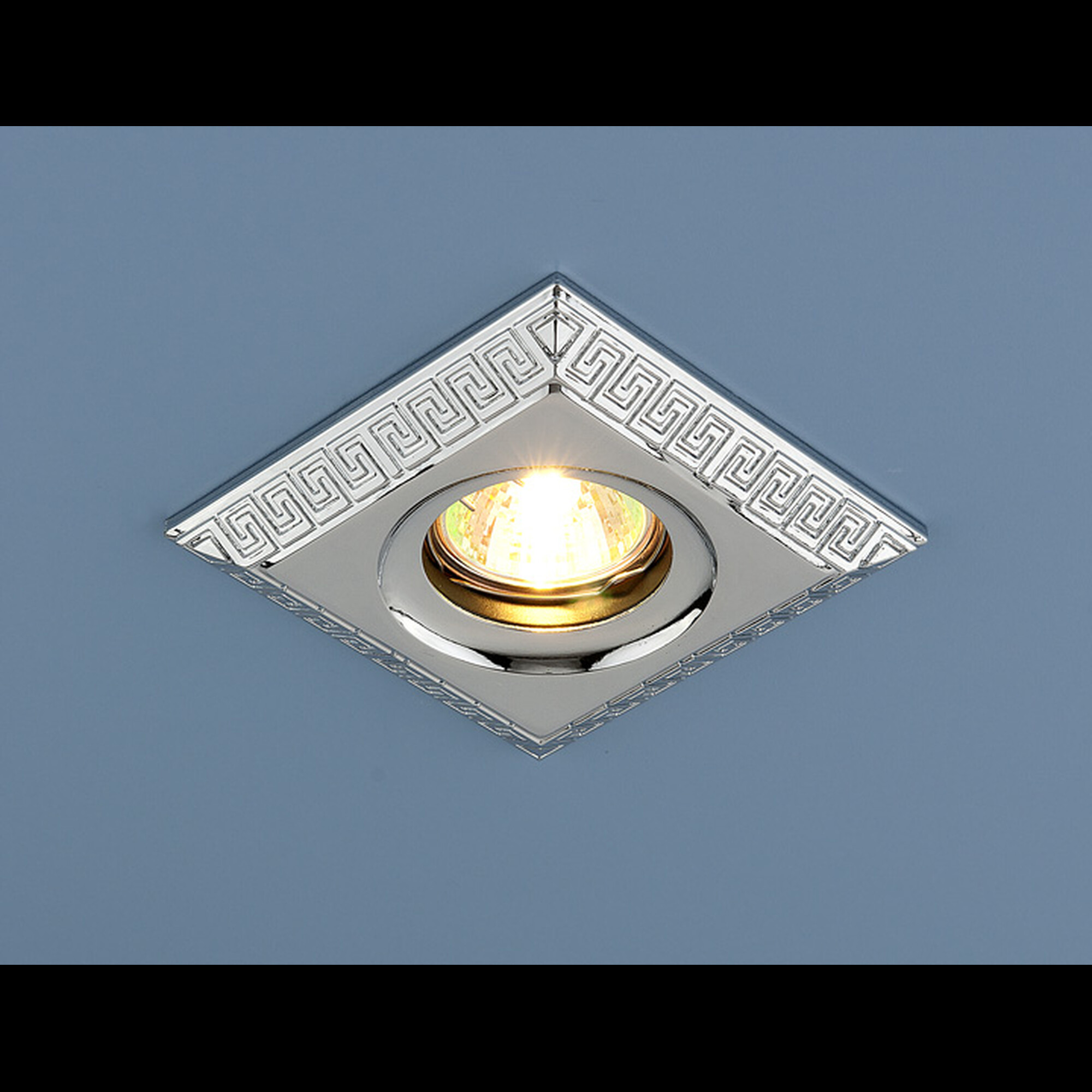 Светильник встраиваемый квадрат 120091 MR16 хром Elektrostandard (распродажа)