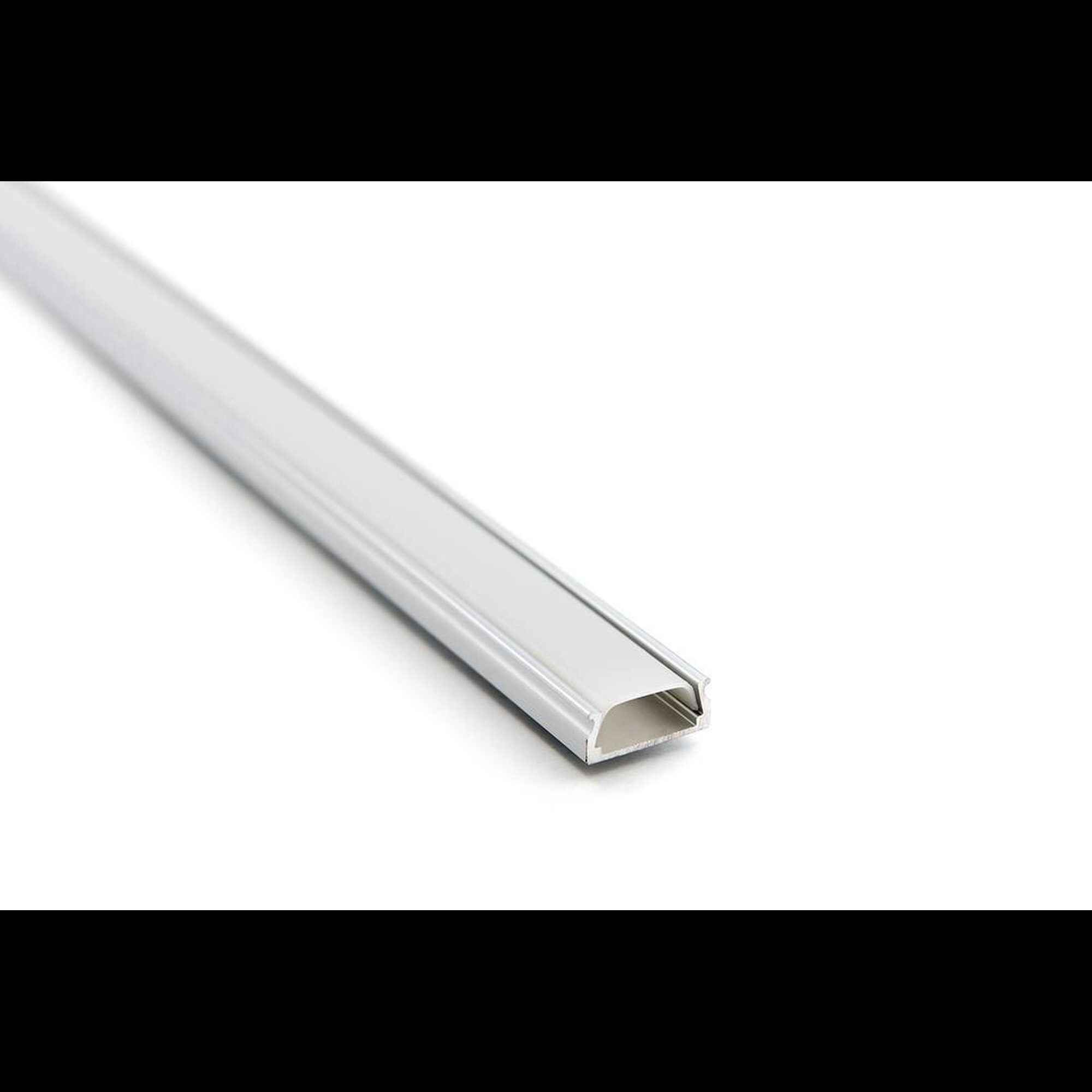 Профиль накладной алюминиевый SF-1506 (2м) (комплект) черный SWG