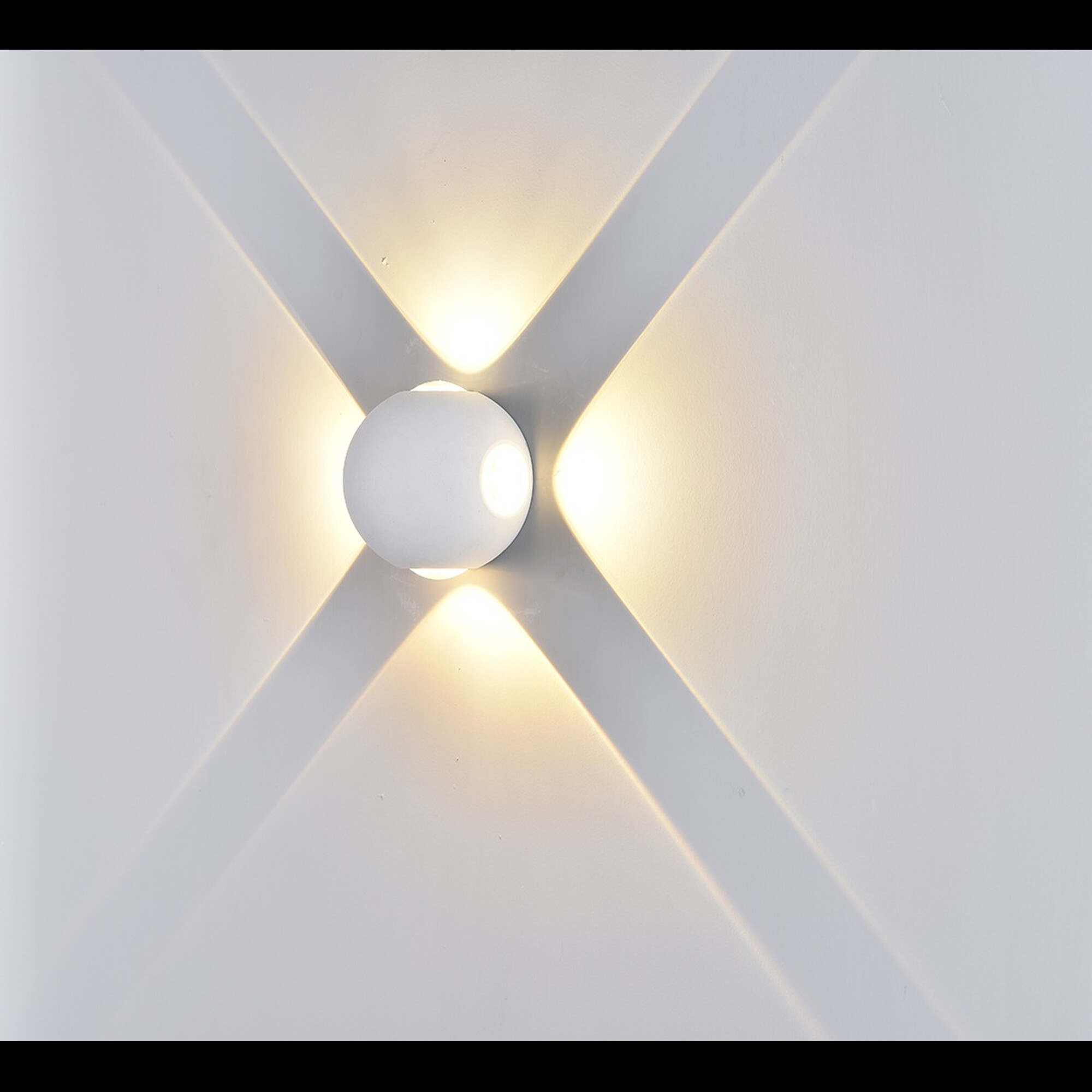 Светильник настенный SFERA-DBL, Белый, 4Вт, 3000K, IP54, GW-A161-4-4-WH-WW SWG