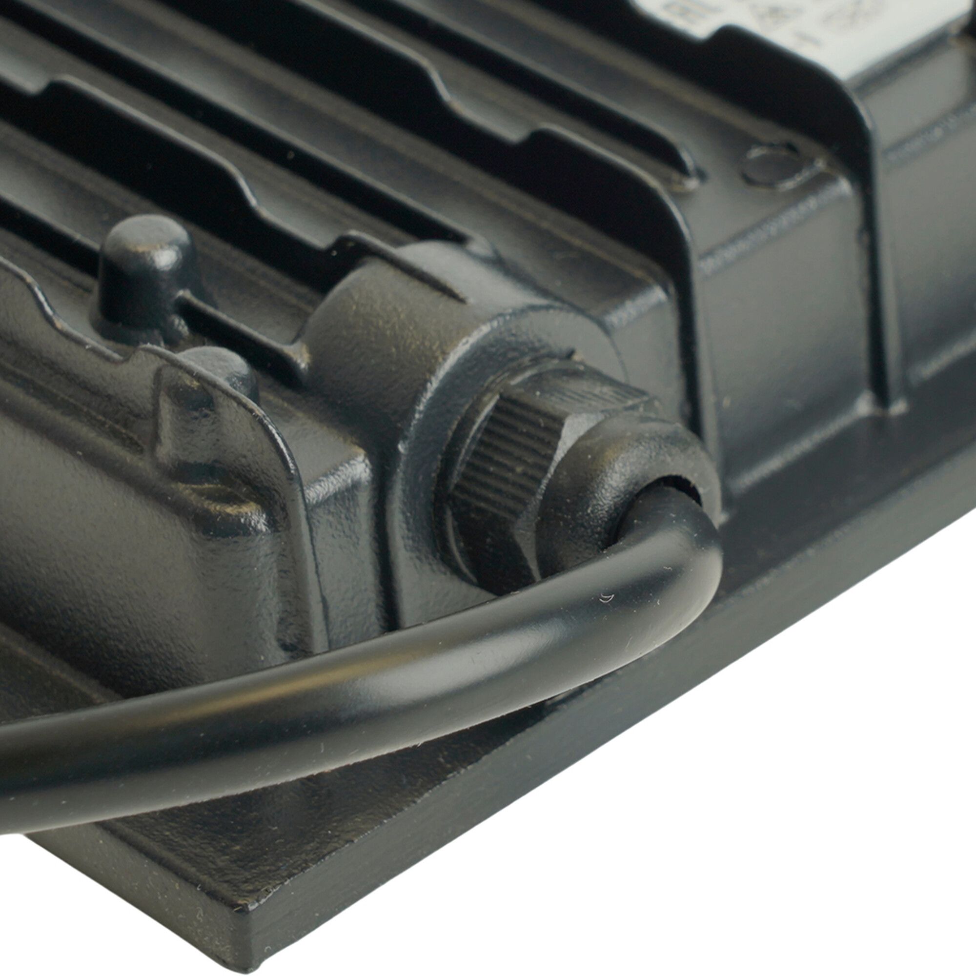 Прожектор светодиодный 2835SMD, 100W 6500K AC220-240V/50Hz IP65, черный в компактном корпусе Feron