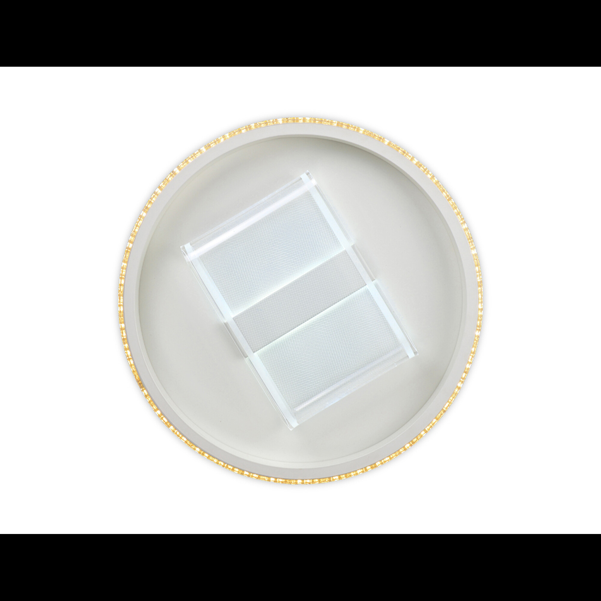 Потолочный светодиодный светильник с пультом FA600 WH белый 66W D470*90 Ambrella light 