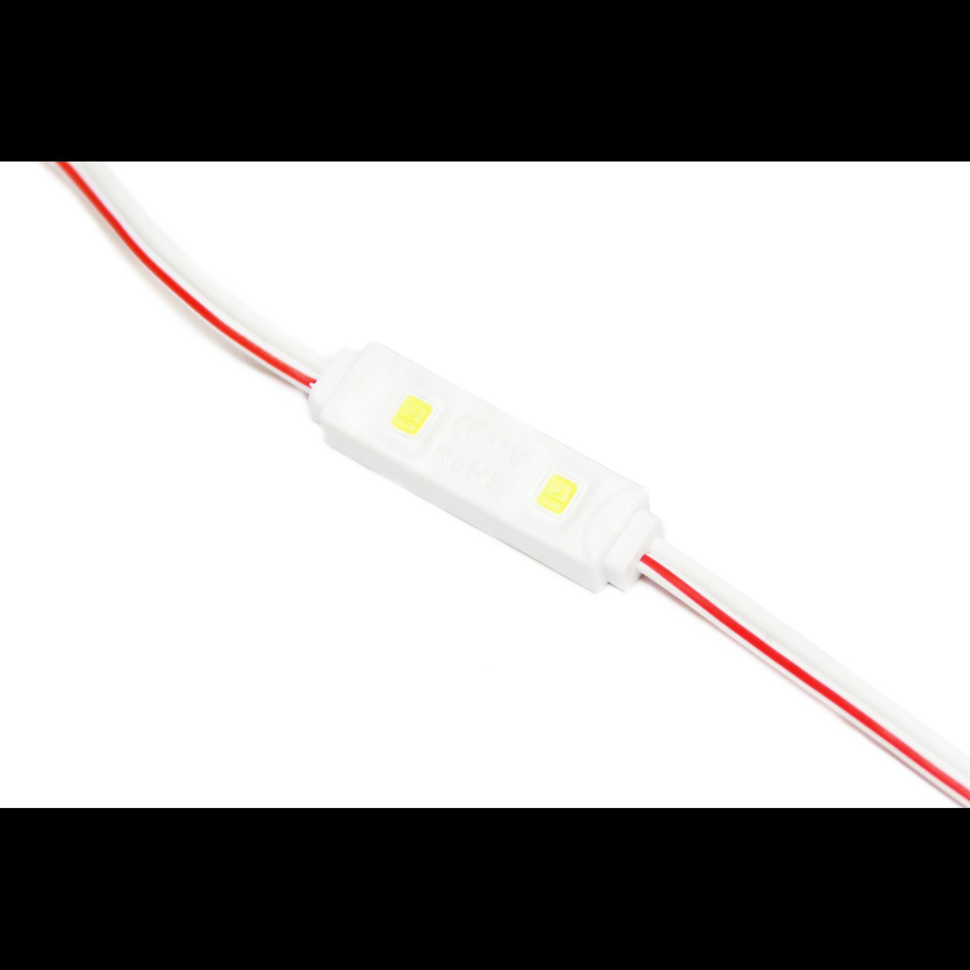 Модуль светодиодный mini 2 SMD 2835 0,4Вт 20Лм 6000К-6500К (без линзы 120) - 1шт. SignImpress