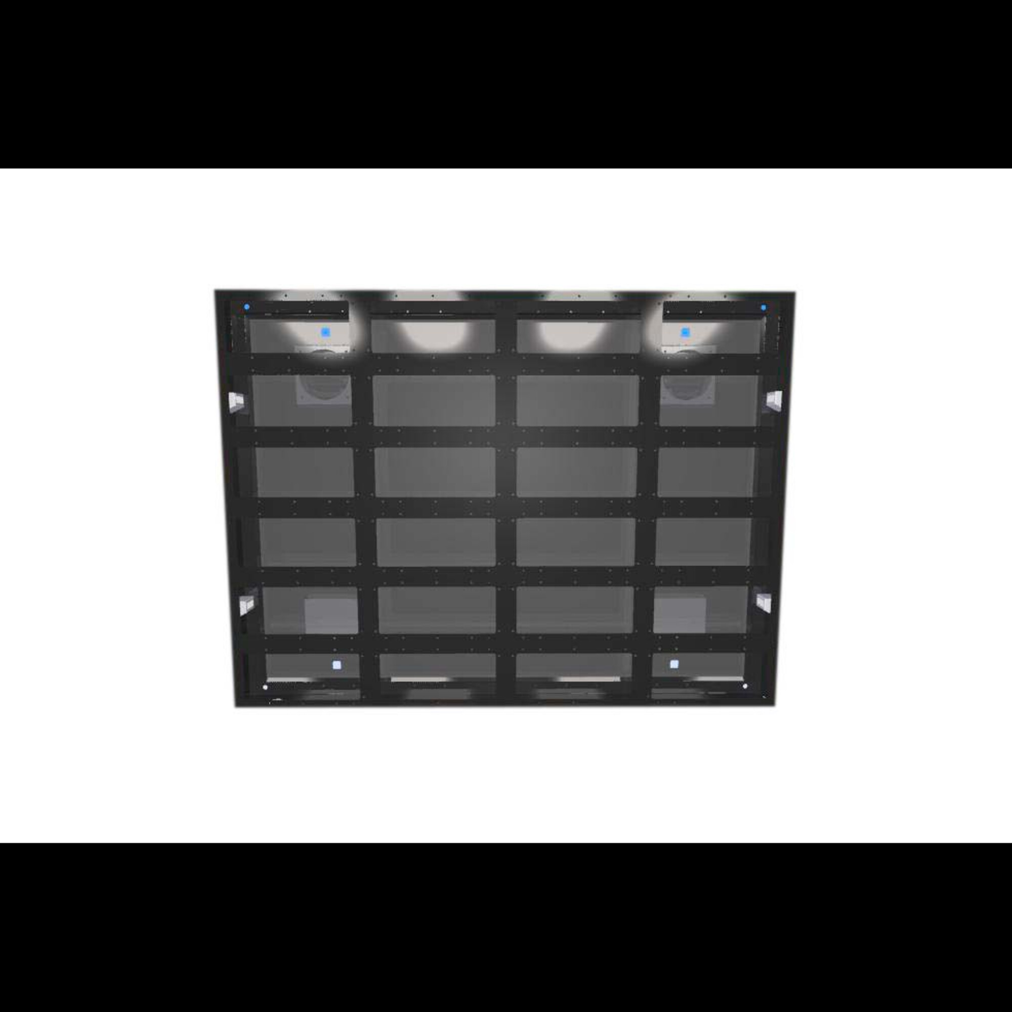 Кабинет металлический уличный фронтальный 960*960