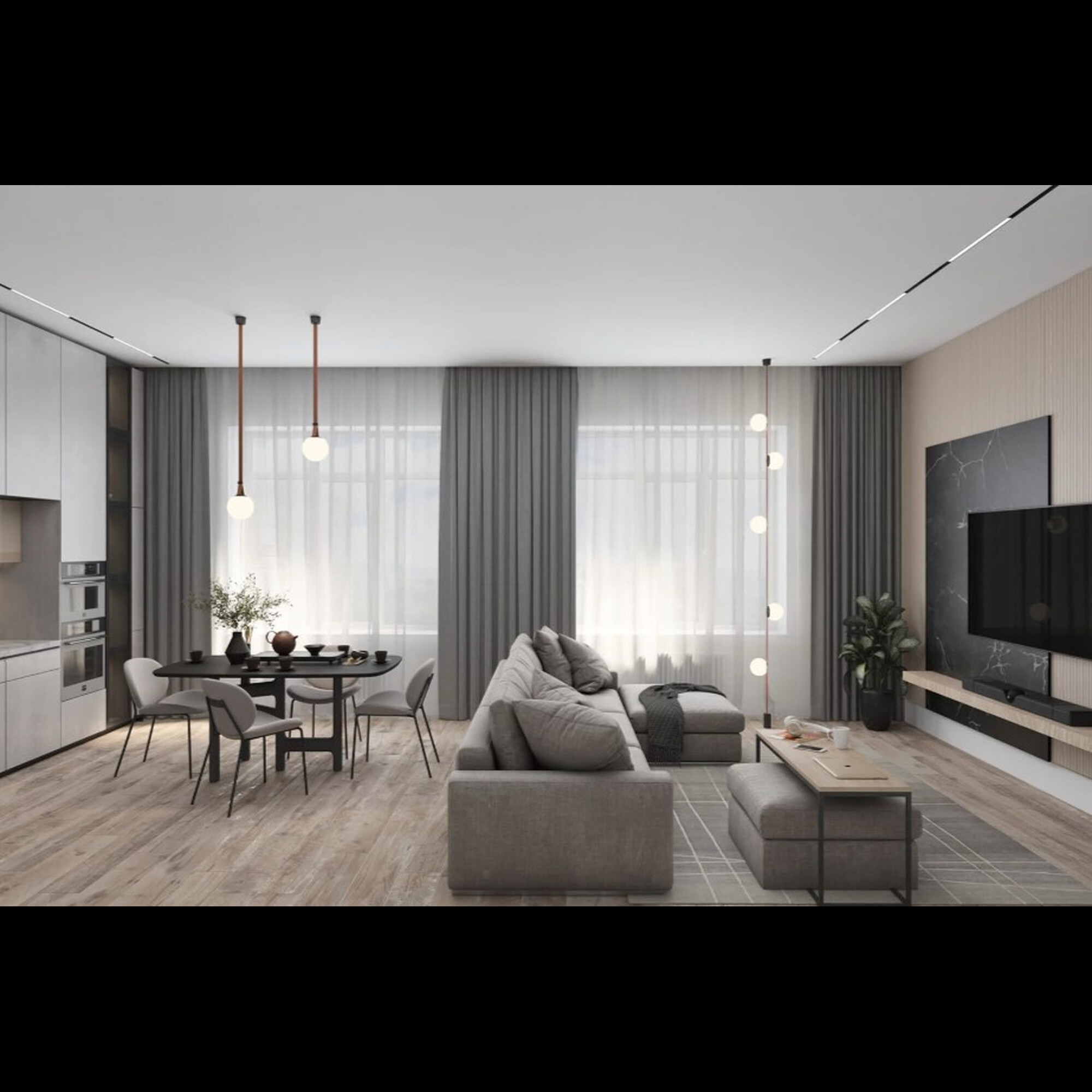 Трековый светильник DK8005-BK Denkirs