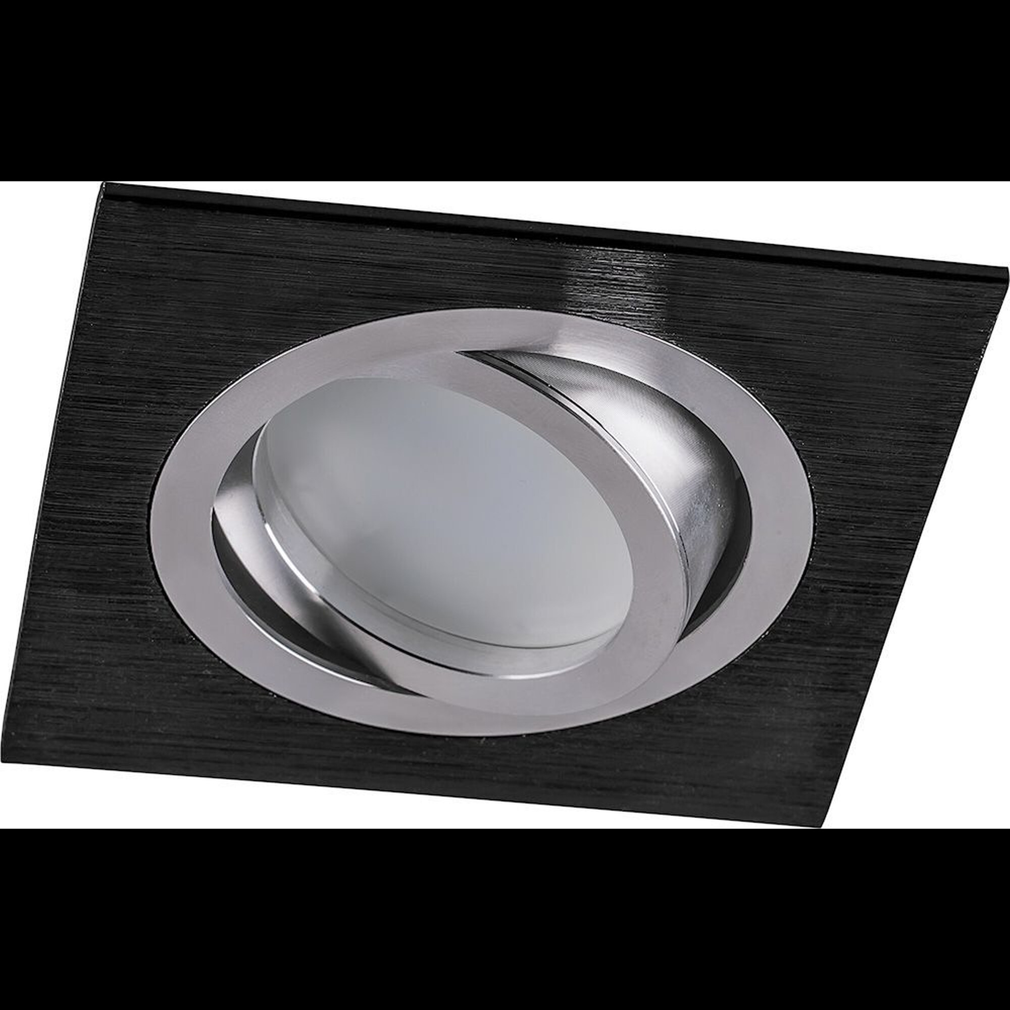 Светильник встраиваемый квадрат DL2801 MR16 50W черный Feron