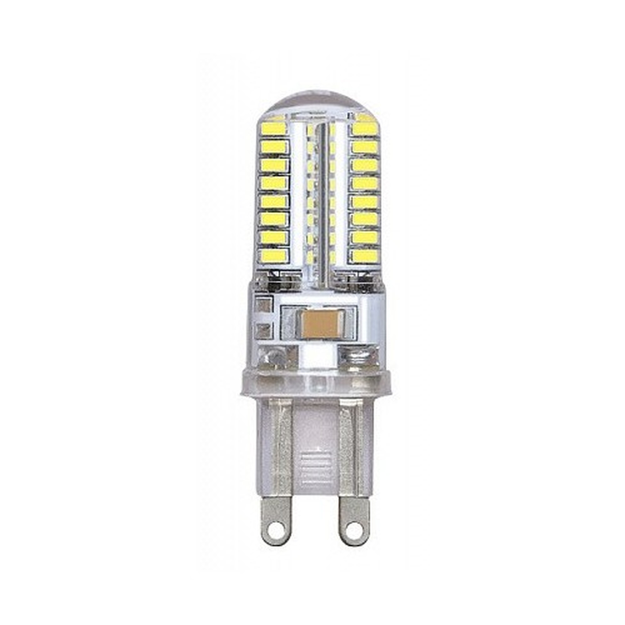 Лампа светодиодная PLED-G9 7w 4000K 400Lm 220V/50Hz (с новыми диодами!) пластик Jazzway