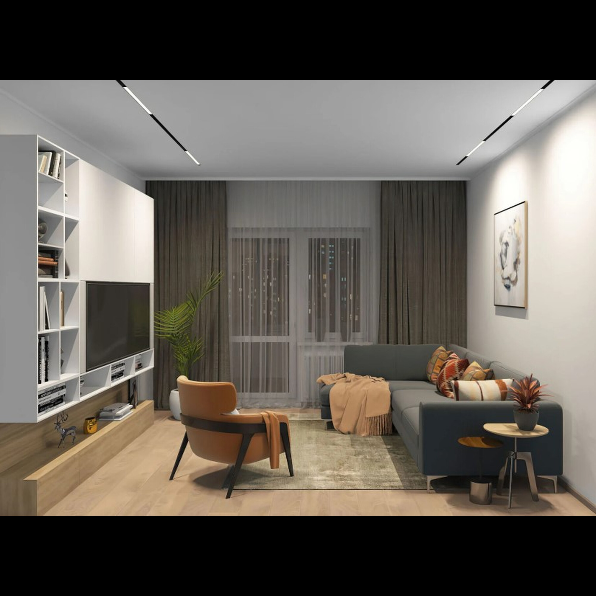 Трековый светильник DK8005-BK Denkirs