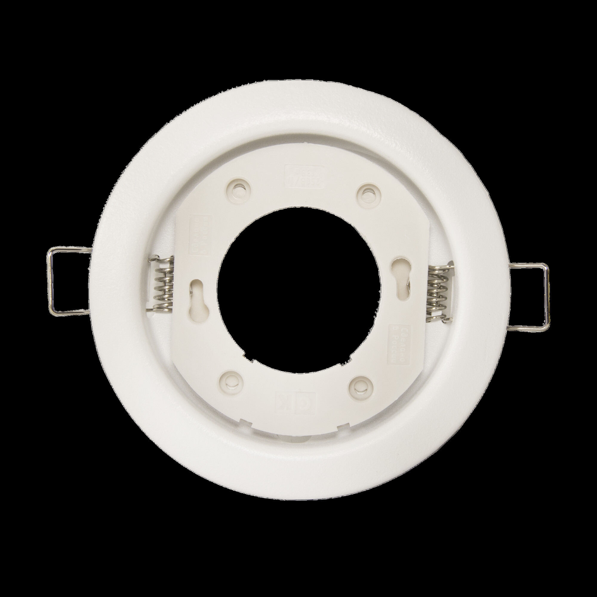 Светильник встраиваемый GX53 U белый (муар) (85шт в коробке) - 1 штука