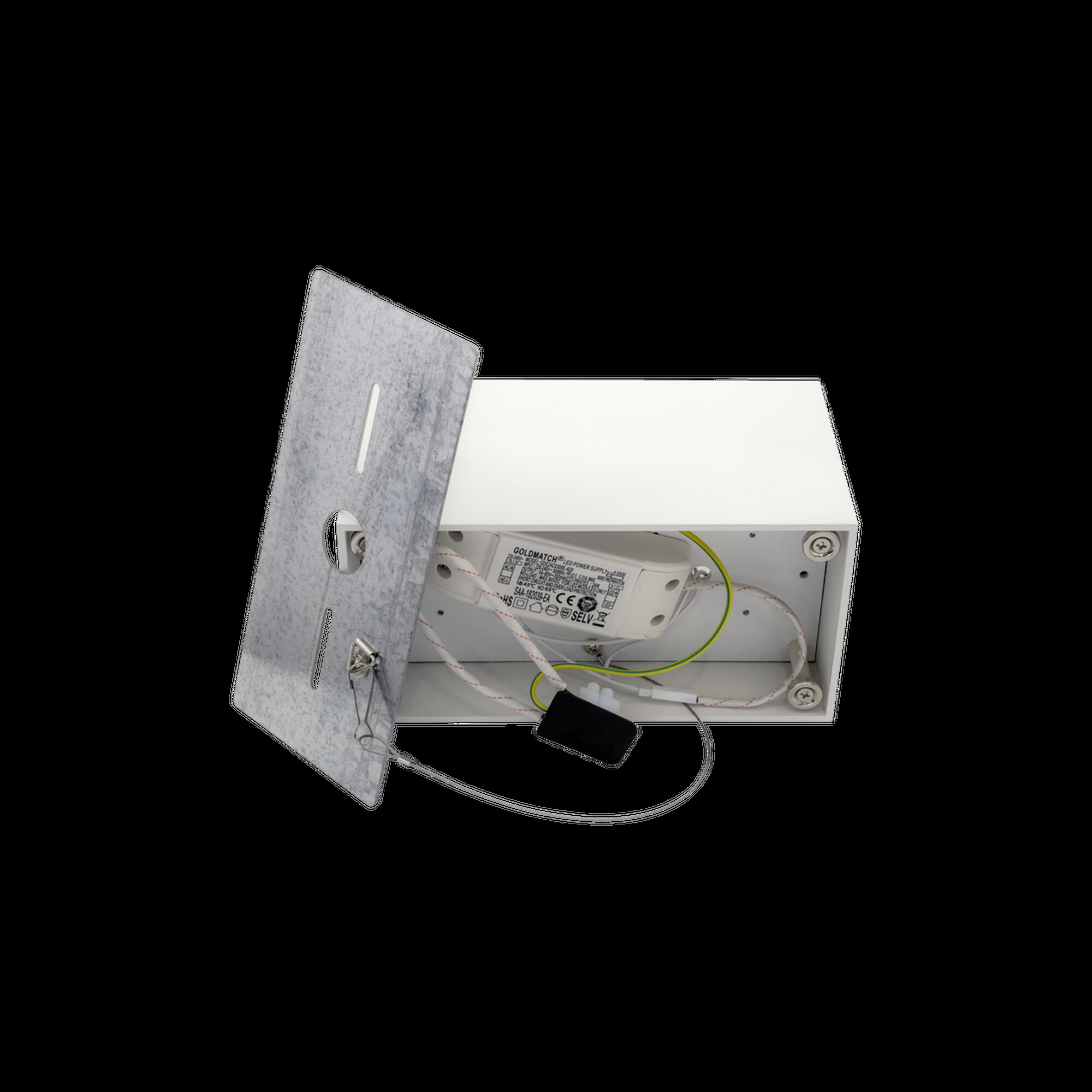 Светильник накладной прямоугольник GW, белый, 20Вт, IP20, Нейтральный белый SWG