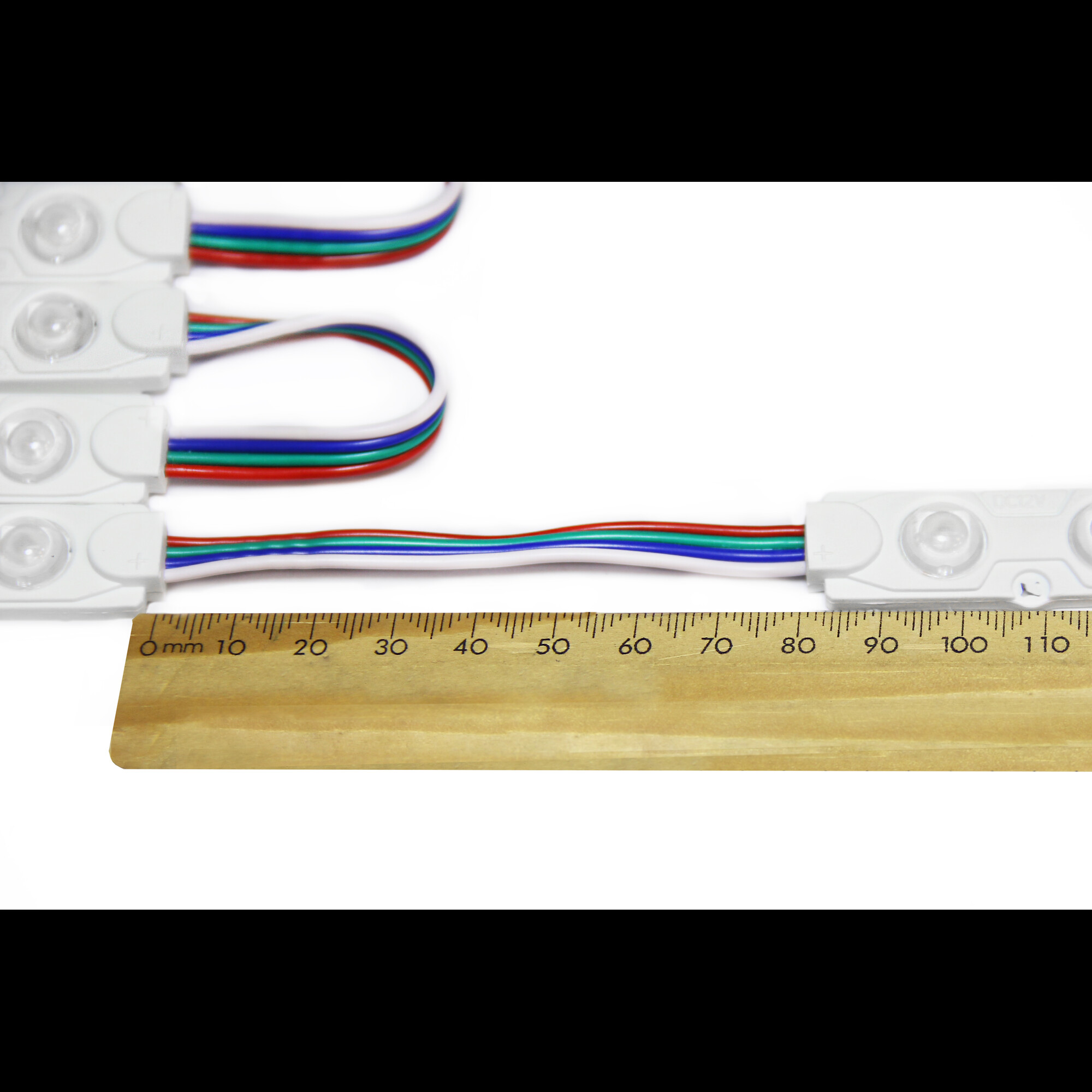 Модуль светодиодный 3 SMD 5050 0,72Вт RGB (c линзой 160) 3M - 1шт. SignImpress