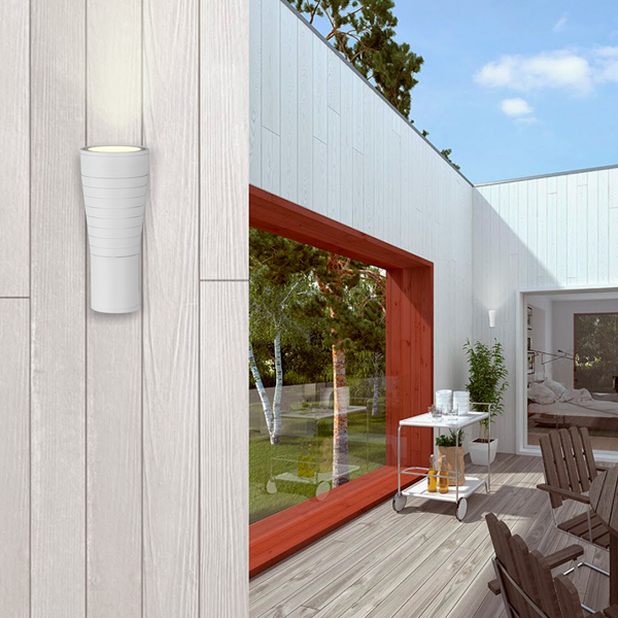 Cветильник настенный декоративный 1503 TECHNO белый Elektrostandard (распродажа)