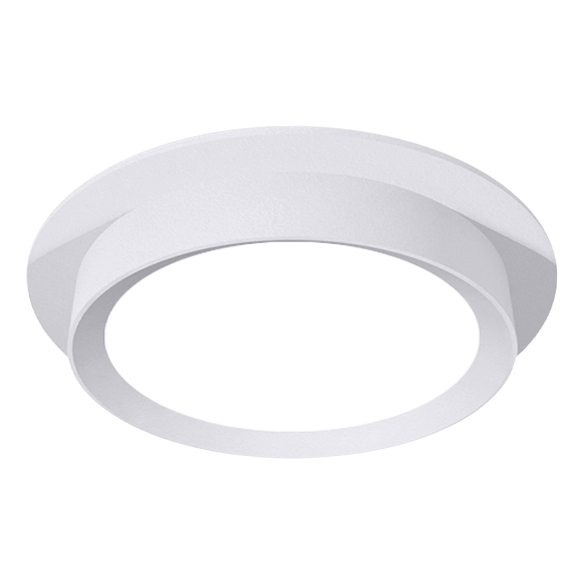 Светильник встраиваемый GX53 с накладкой круг Белый SignImpress